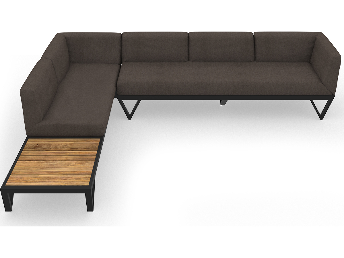 MamaGreen Bondi Belle Aluminum Sectional Lounge Set MMGBBLCO19