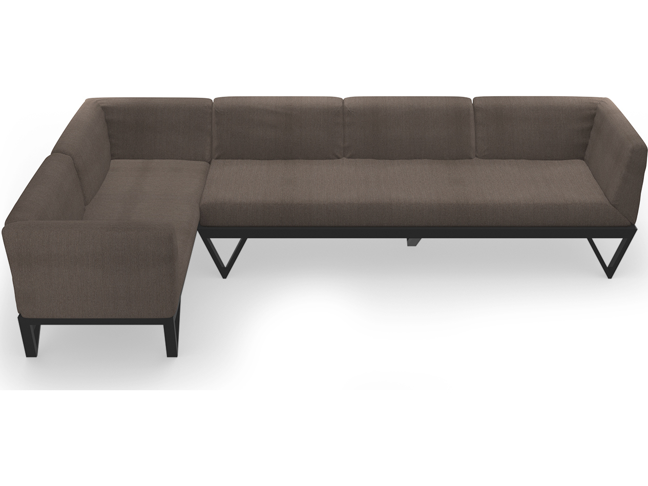 MamaGreen Bondi Belle Aluminum Sectional Lounge Set MMGBBLCO7