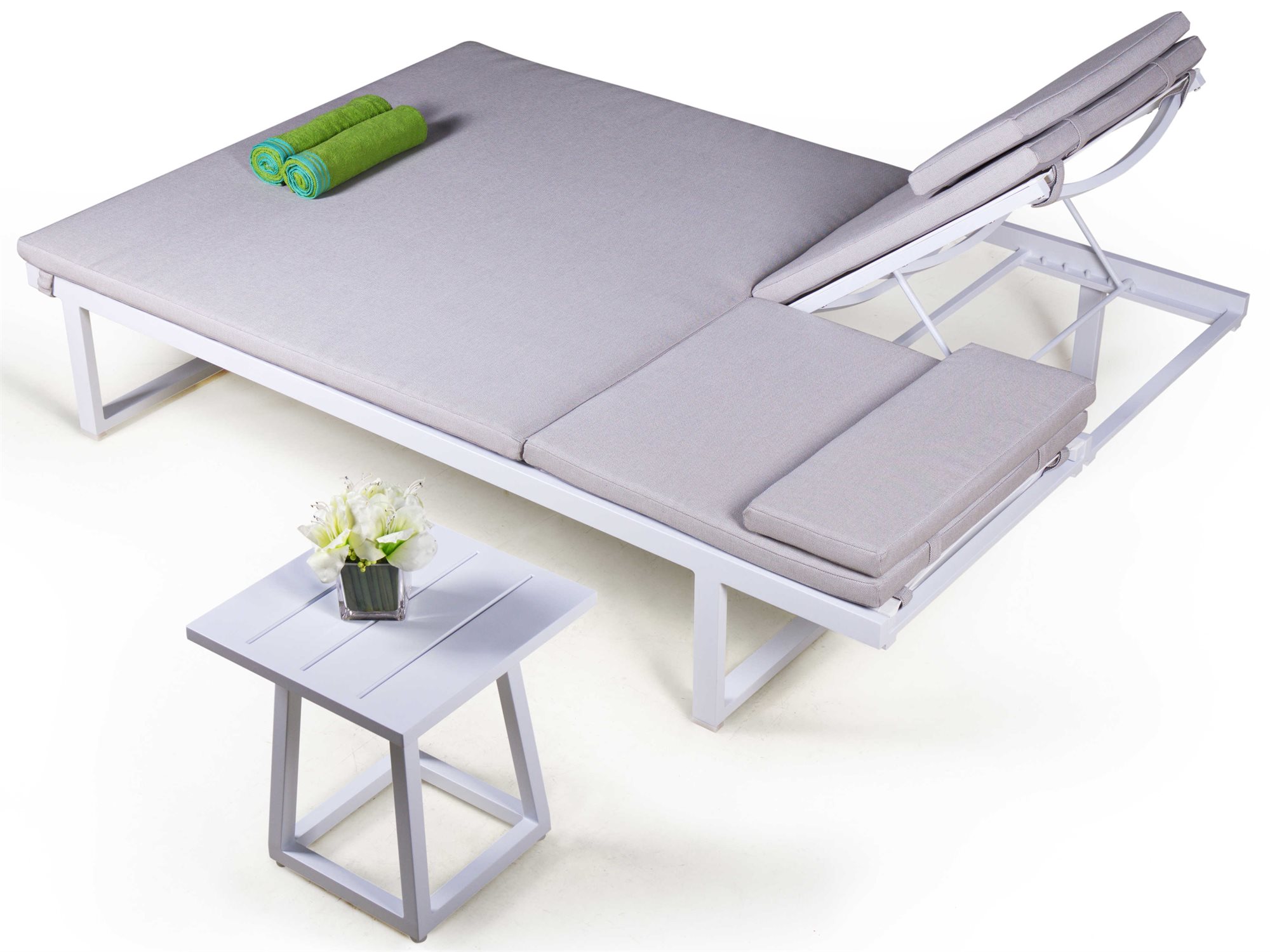 Mamagreen Allux Aluminum Sling Lounge Set MZ414SET