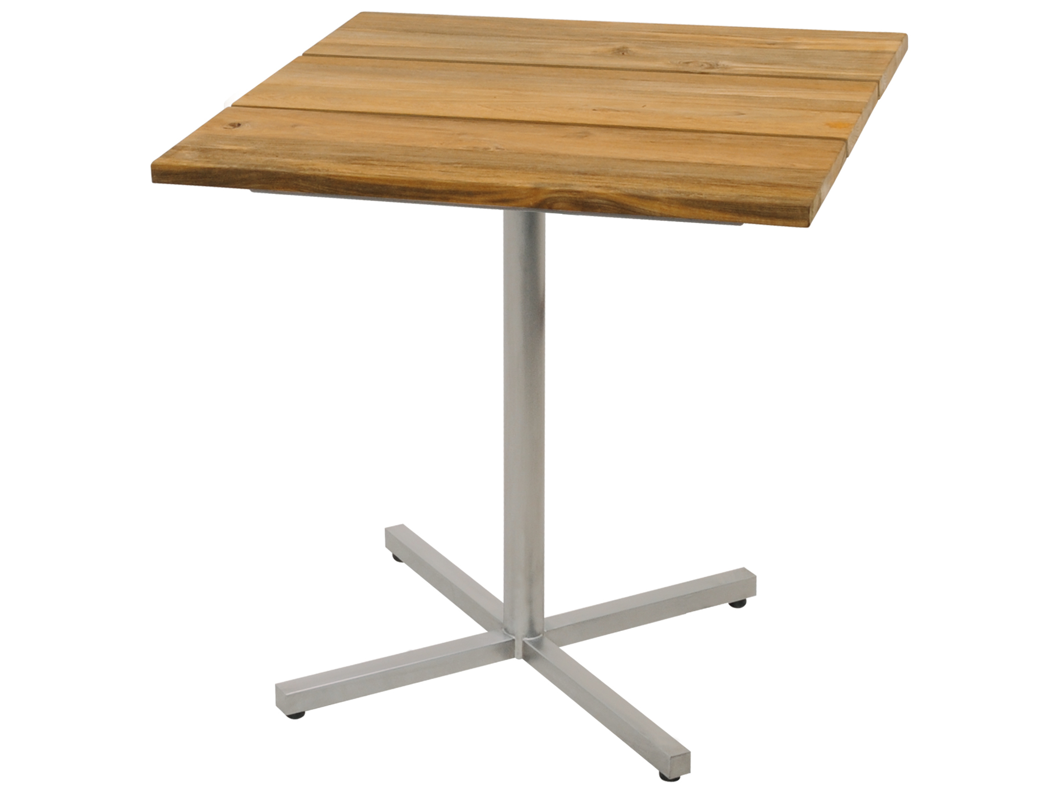 MamaGreen Oko 29'' Wide Steel Square Bistro Table MMGOD75C73