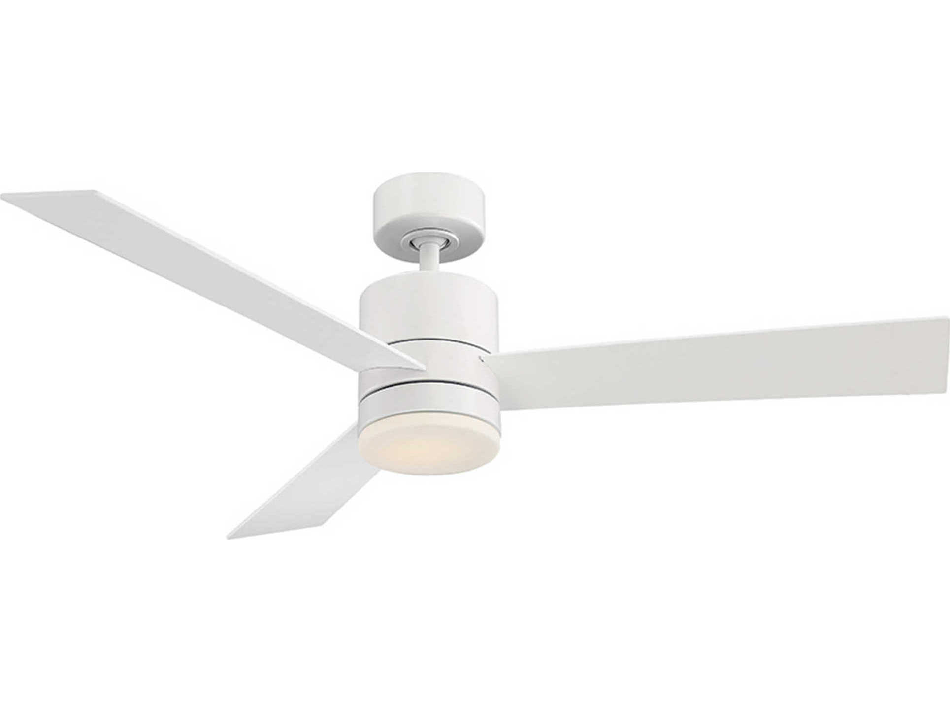 Modern Forms Axis 1 Light 52'' LED Ceiling Fan MOFFRW180352LMW