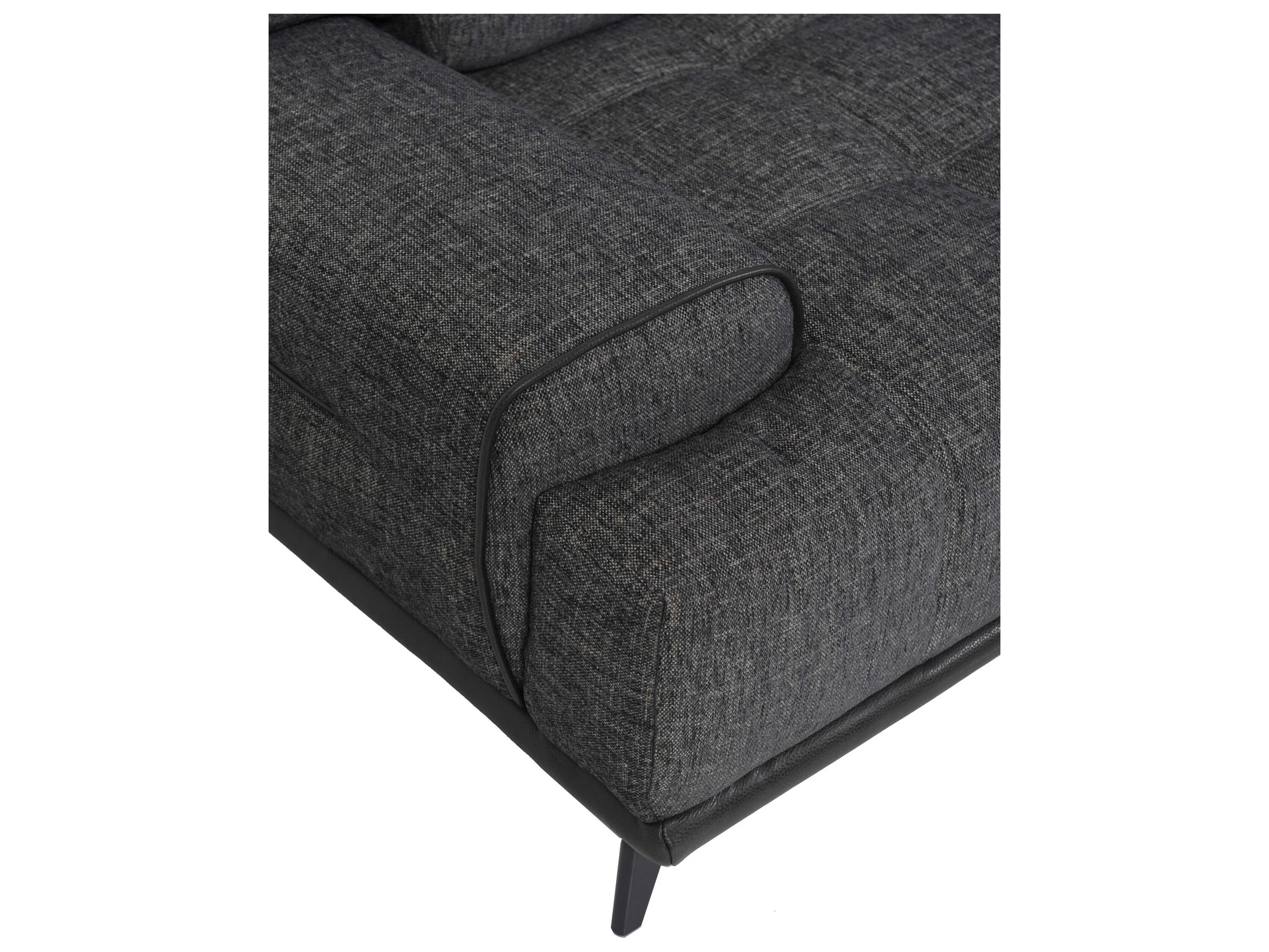 Moroni Simone Dark Grey Sofa with Adjustable Back MOR26713MF3A871A