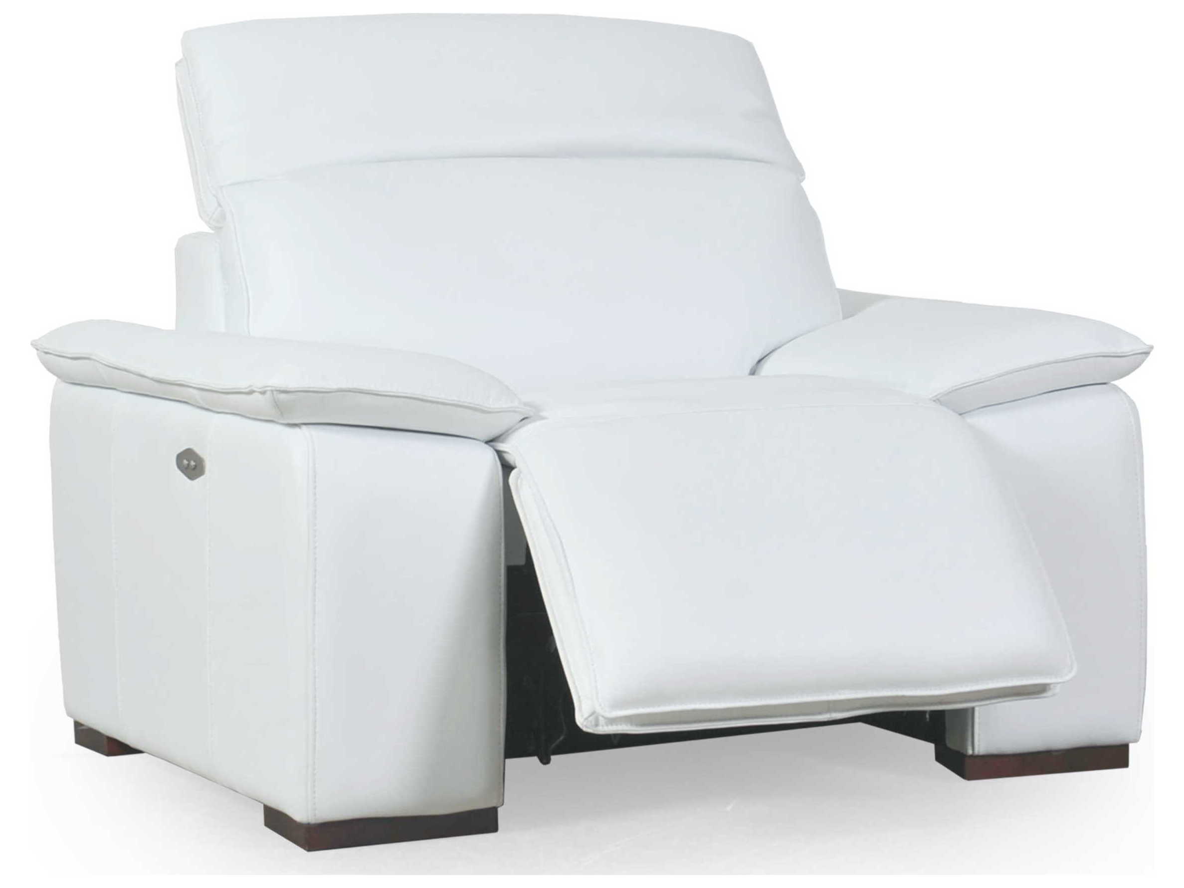 Moroni Yorbita Pure White Recliner Chair MOR56839B1641