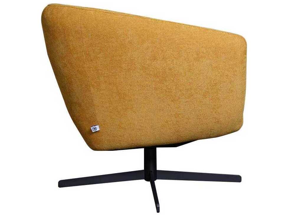 Moroni Allison Swivel 31" Yellow Fabric Accent Chair MOR59906MF31229A