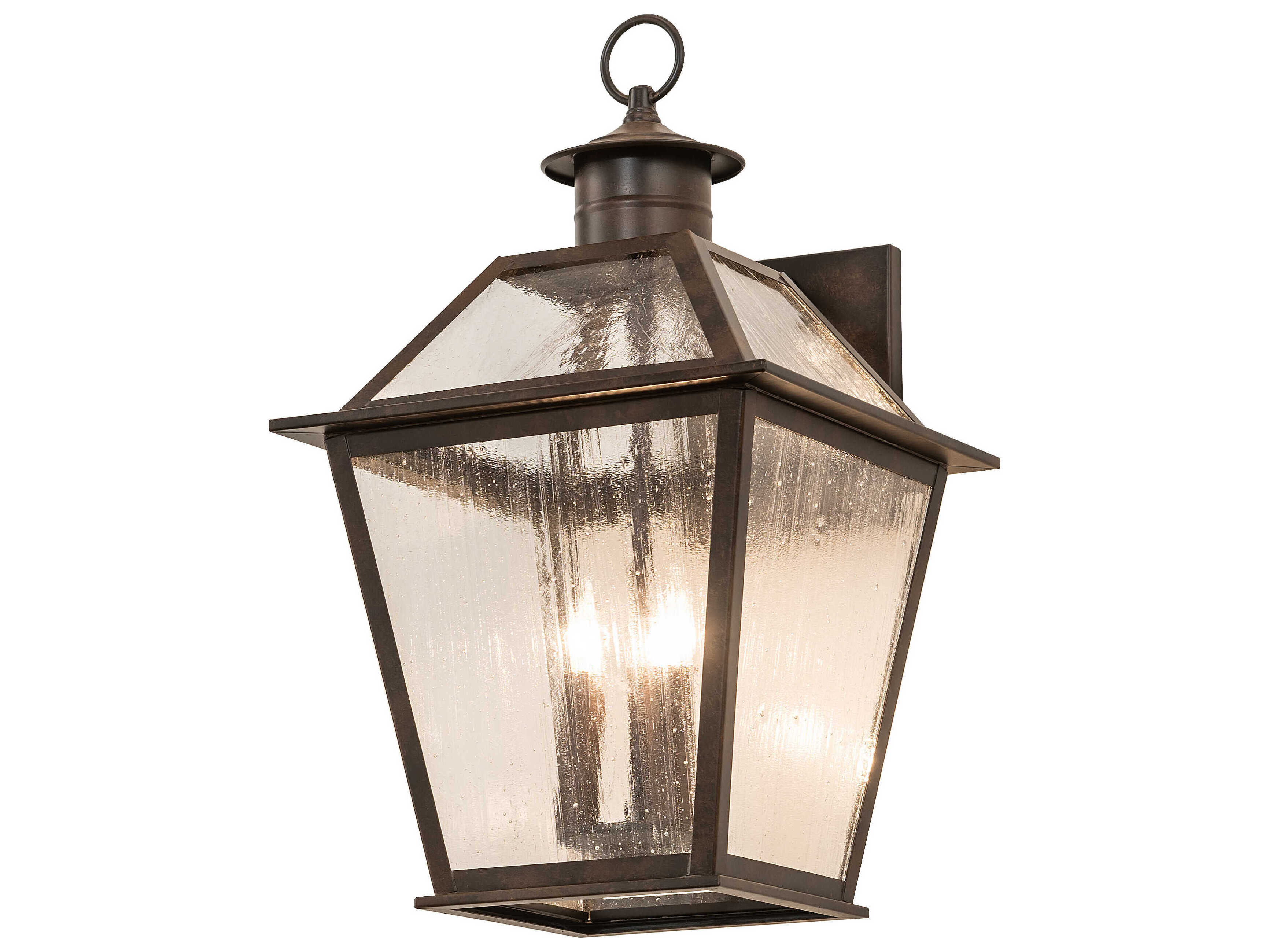 Meyda Corinna Antique Rust 3 Light Outdoor Wall Light MY256044