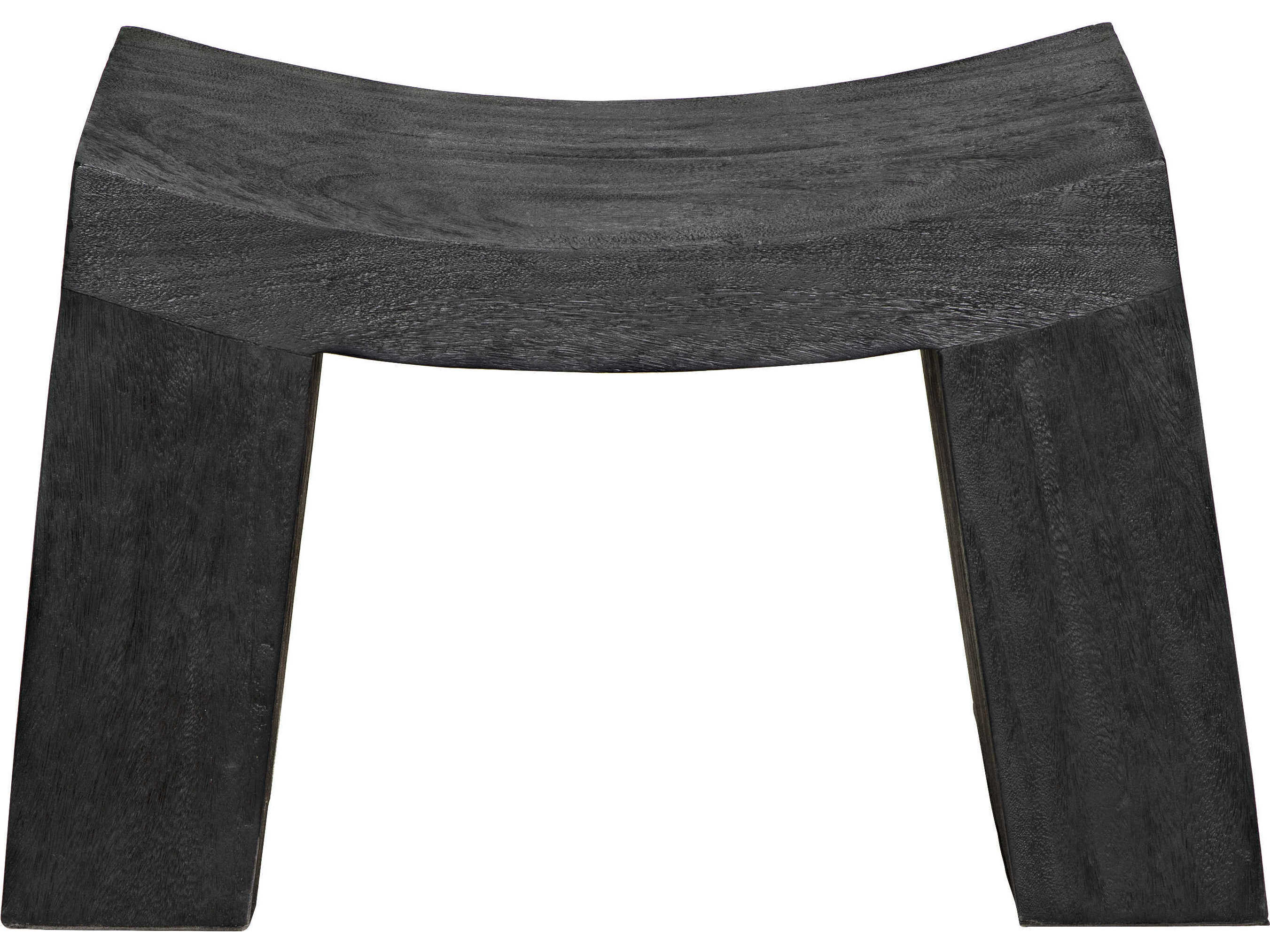 Noir 31" Burnt Black Accent Stool NOIAW53BB