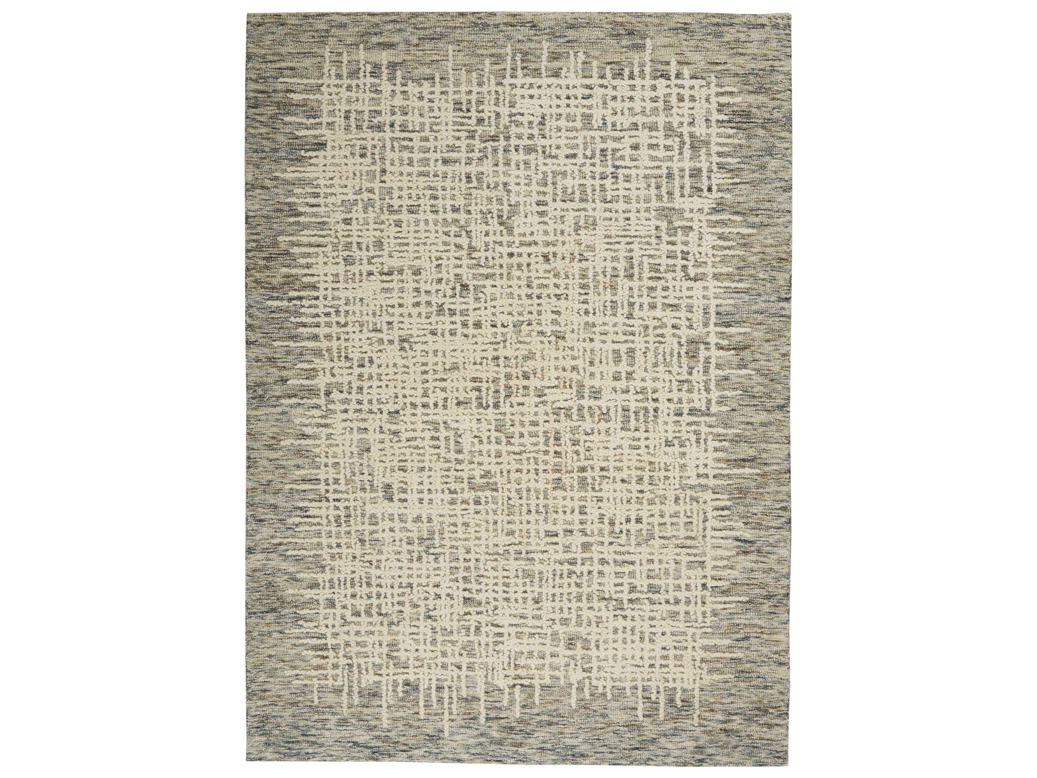 Nourison Colorado Bordered Area Rug NRCLR03IVMTC
