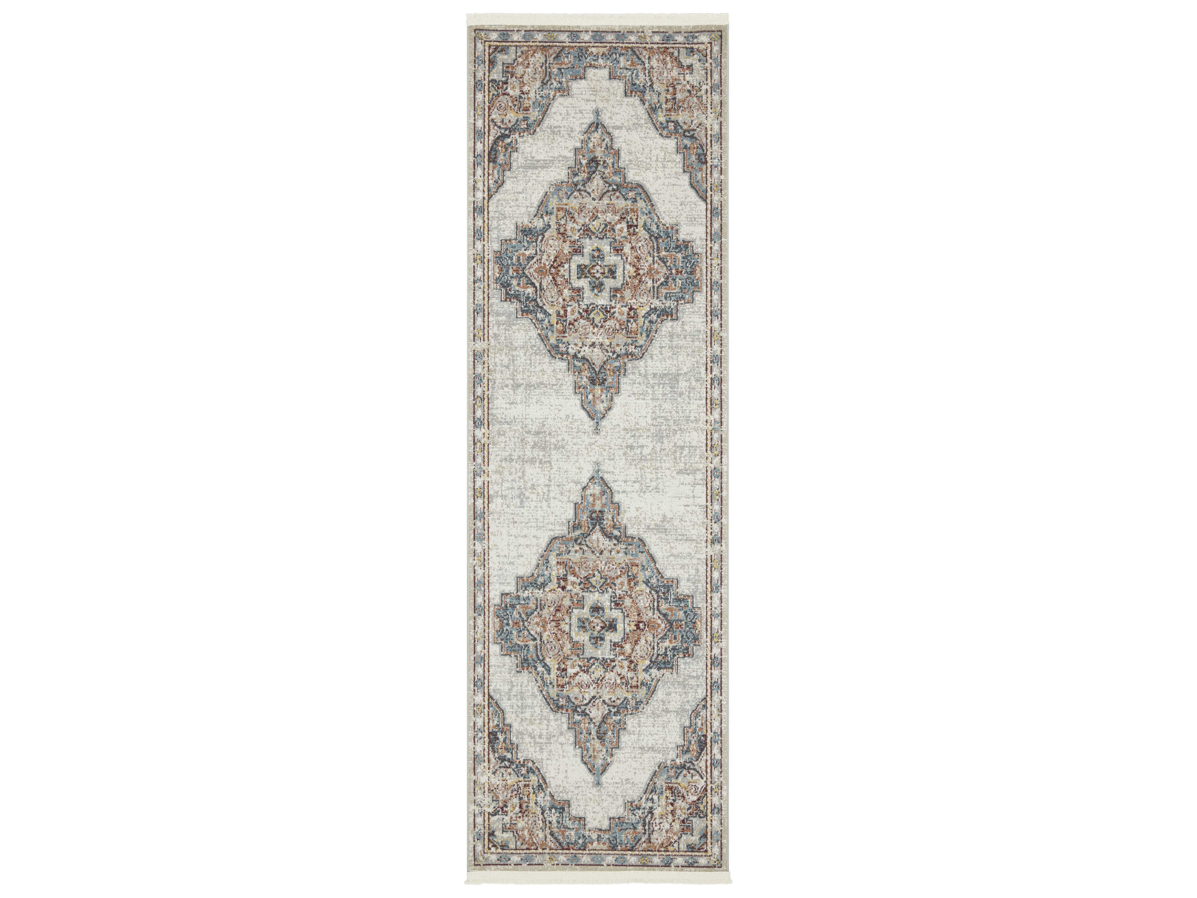 Nourison Carina Multicolor Runner Area Rug NRCNA01MULTIRUN