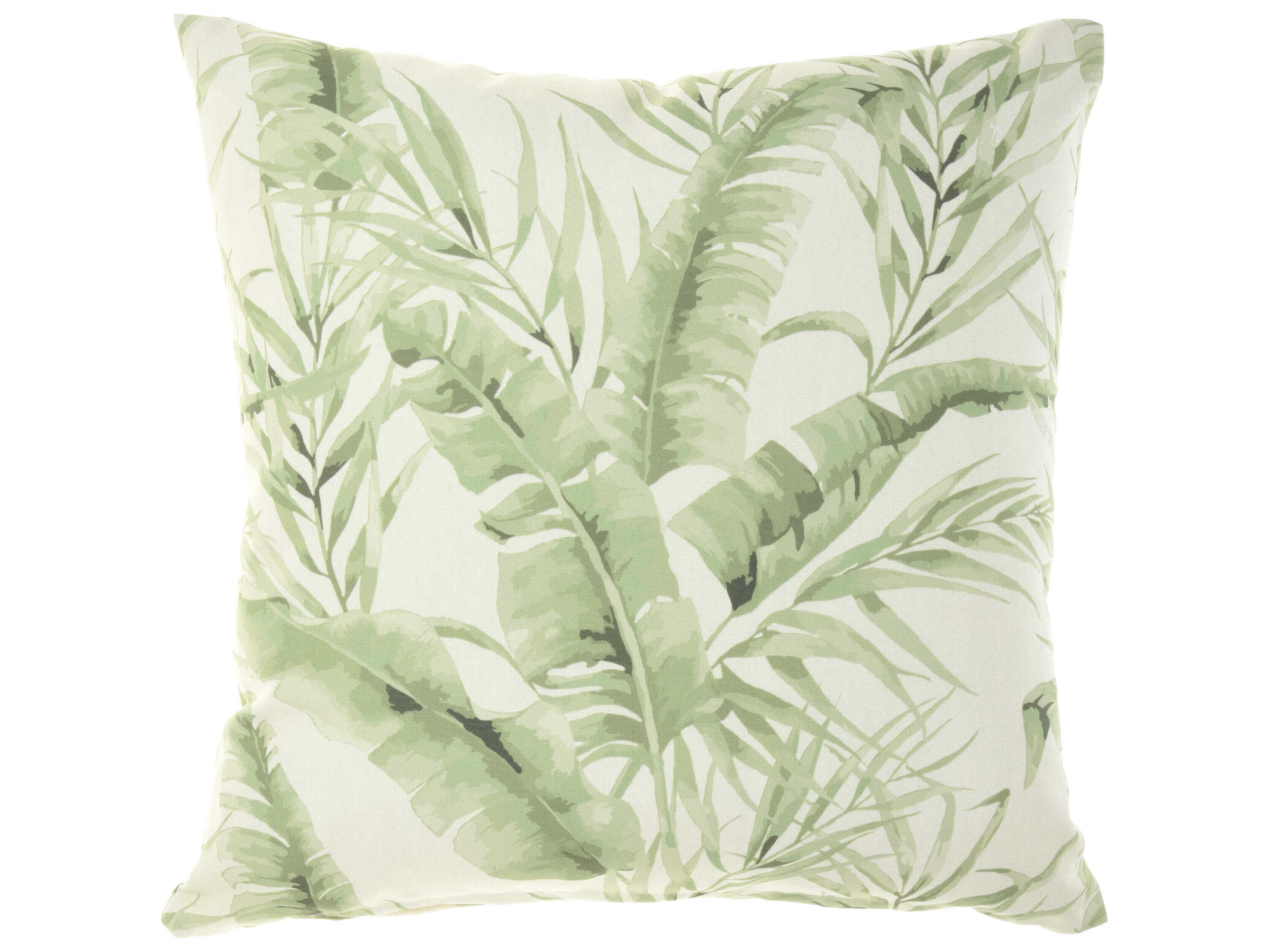 Nourison Outdoor Pillows Green 18'' x 18'' Pillow NRGT124GREEN