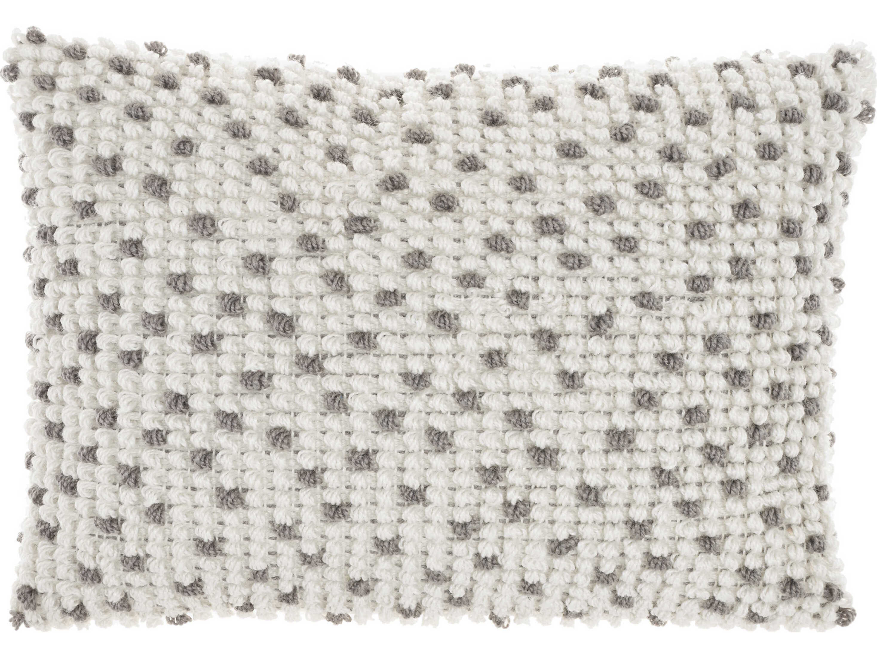 Nourison Outdoor Pillows Grey Pillow NRIH013GREY