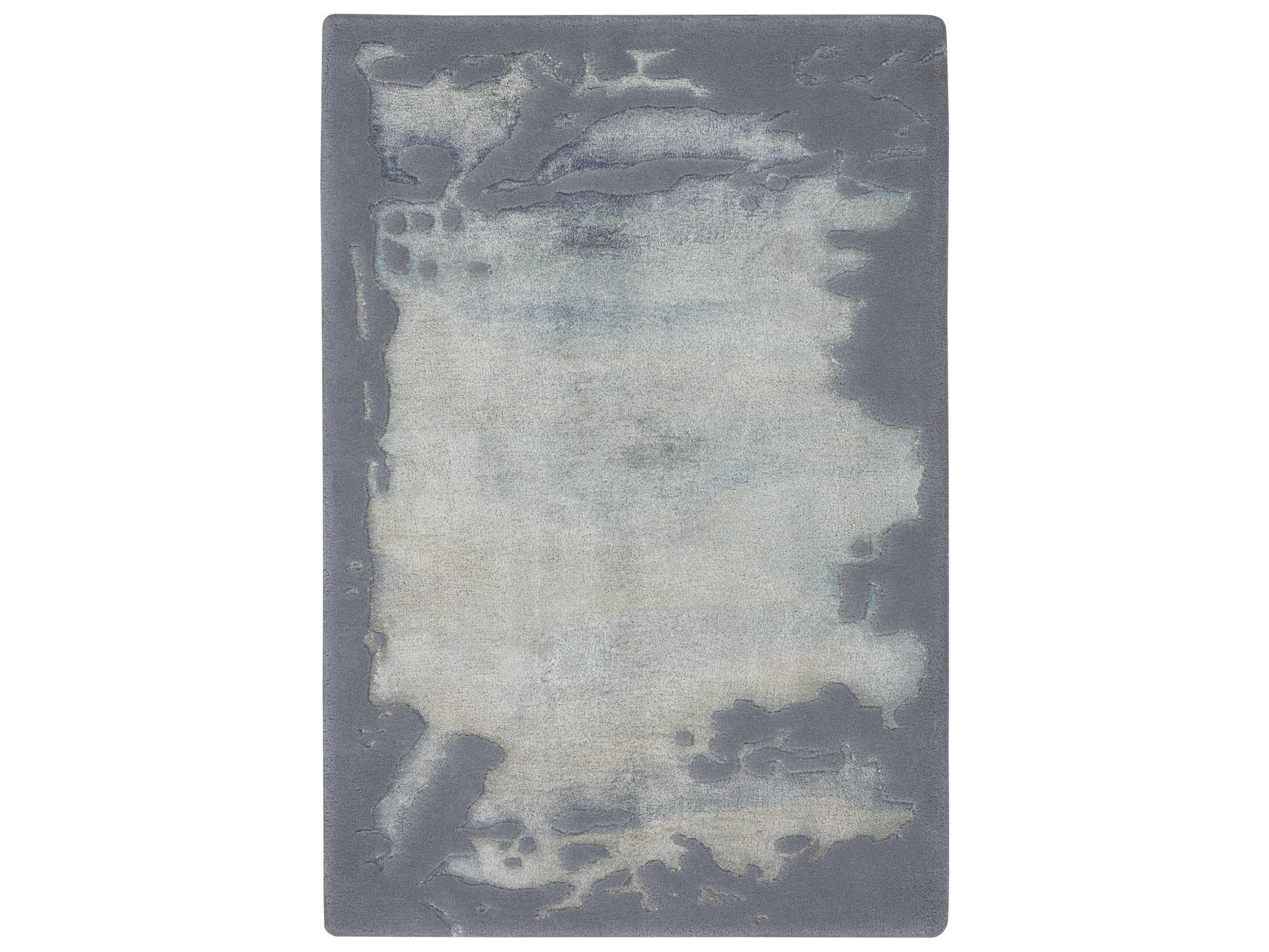 Nourison Prismatic Seafoam/Silver Rectangular Area Rug NRPRS19SFMSL