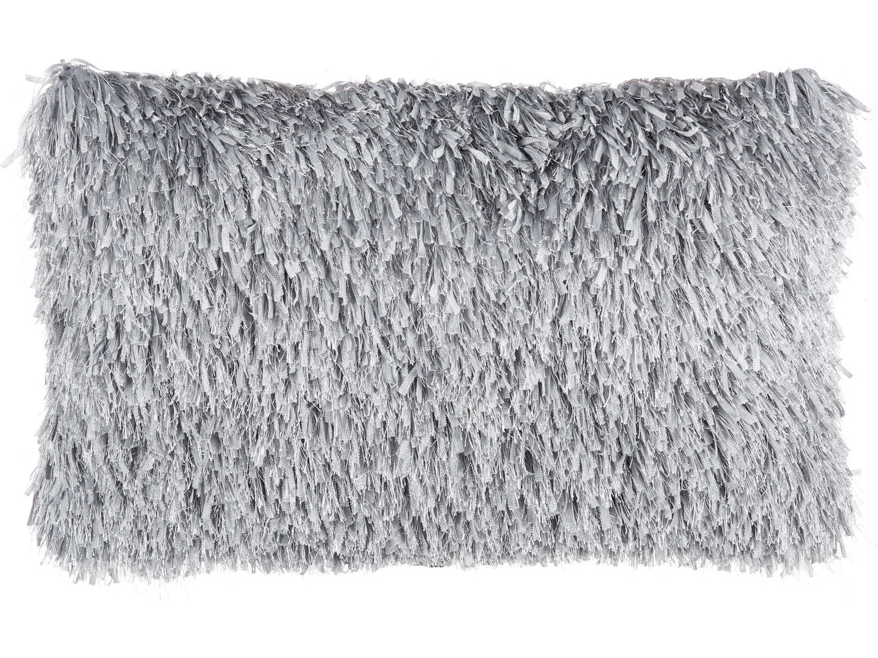 Nourison Shag Light Grey Pillow NRTL048LTGRY
