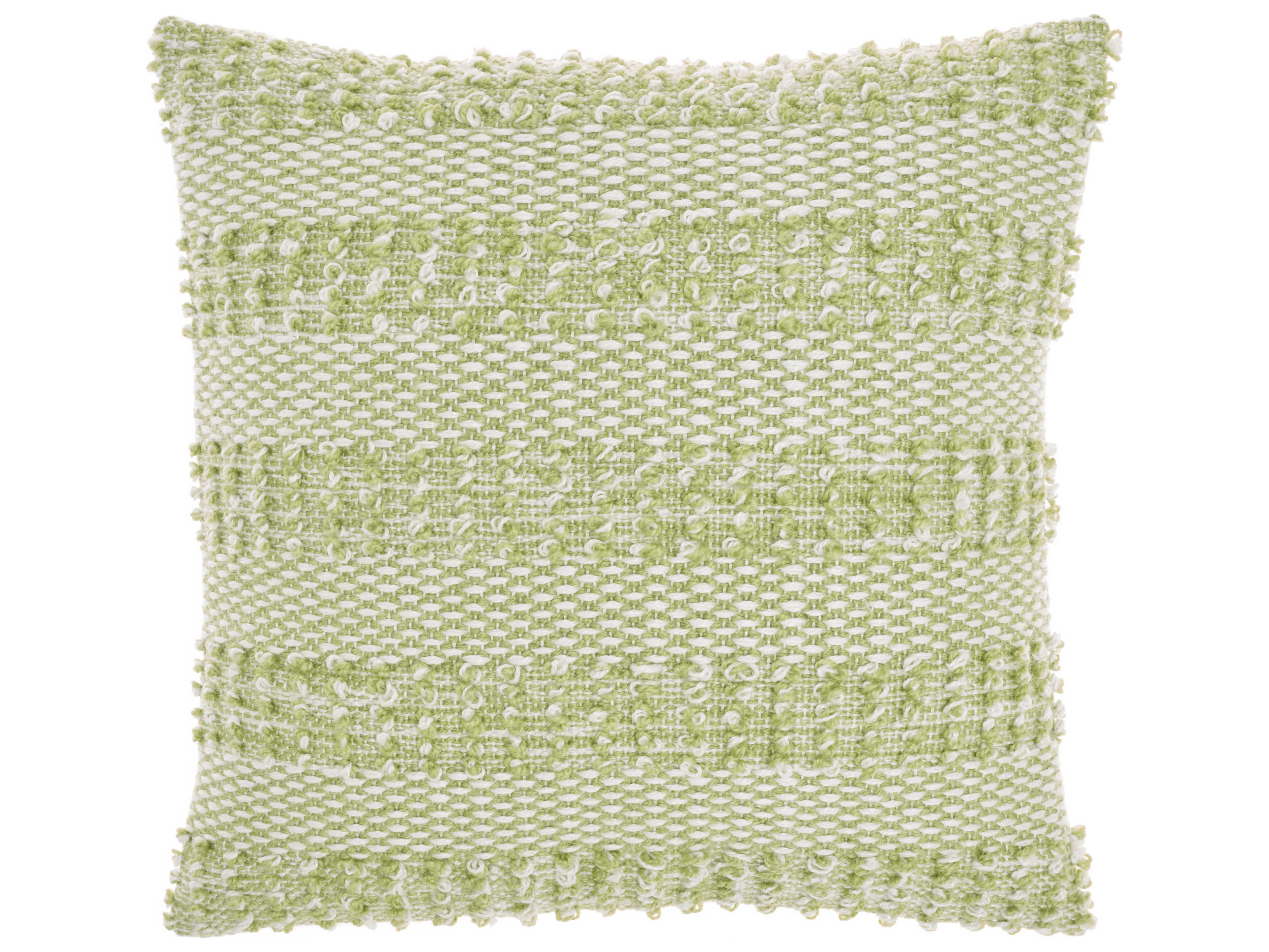 Nourison Outdoor Pillows Green 18'' x 18'' Pillow NRVJ108GREEN