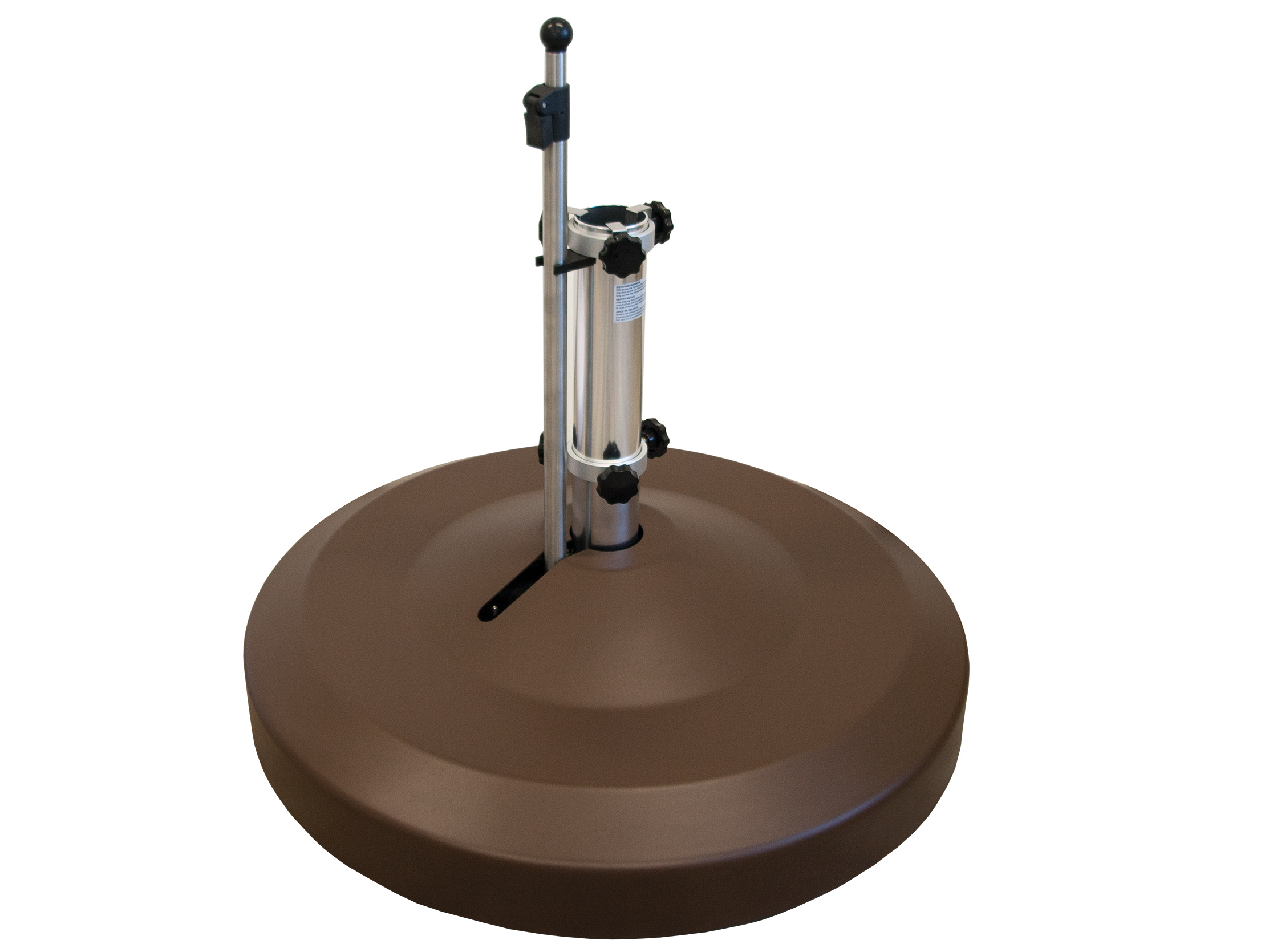 Oasis Rolling Bases 330lb Zinc Plated Round Umbrella Base OA330R02