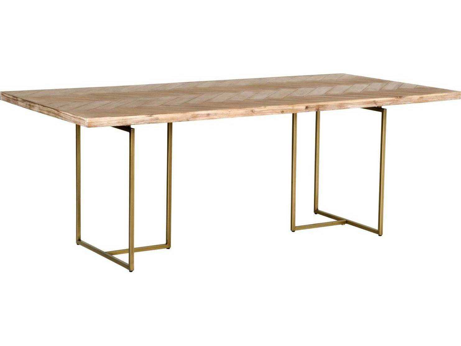 Orient Express Furniture Mosaic 86.5''L x 39.5''W Stone Wash Dining