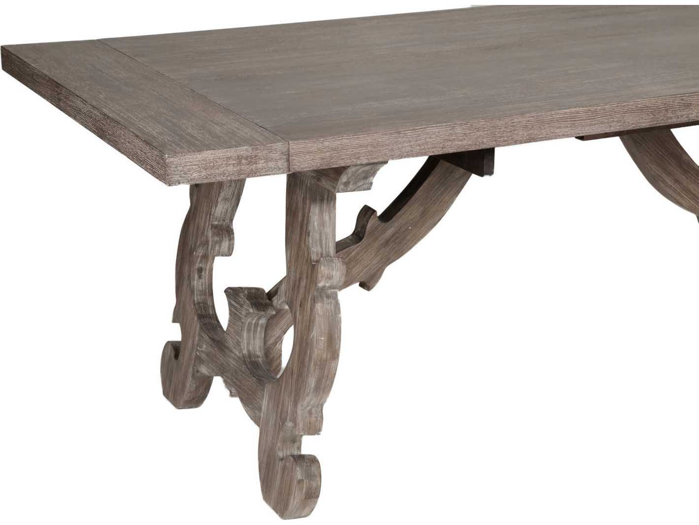 Orient Express Furniture Haute 78''L x 39.5''W Gray Wash Extension