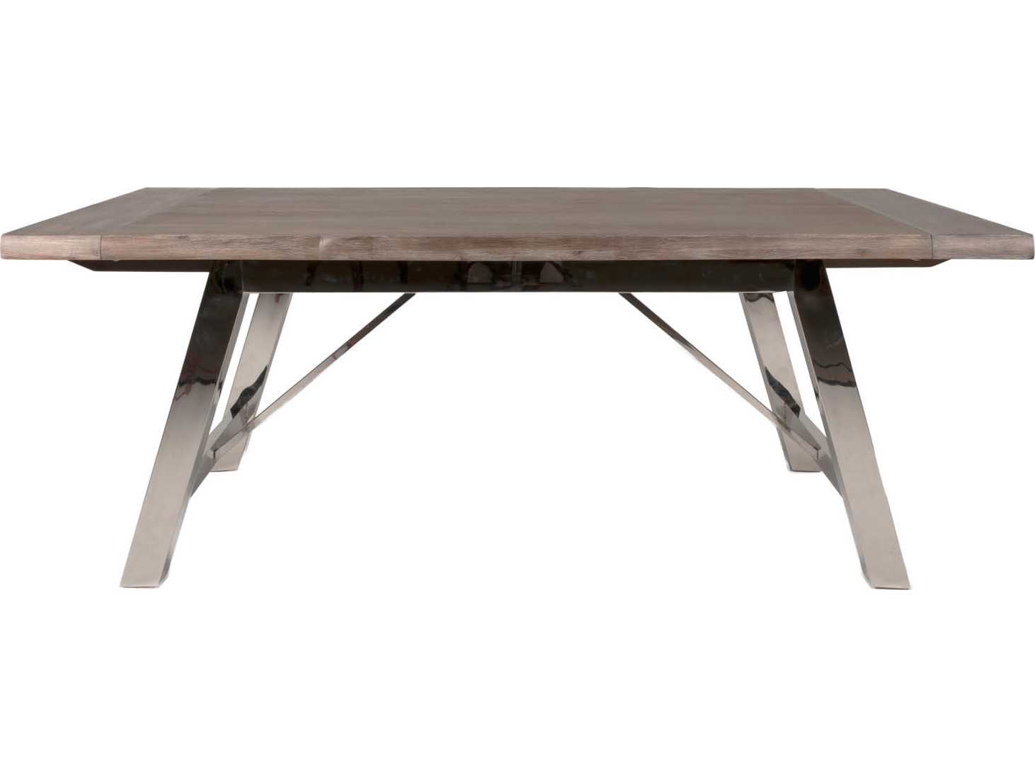 Orient Express Furniture Grayson 81''L x 41.5''W Gray Wash Extension