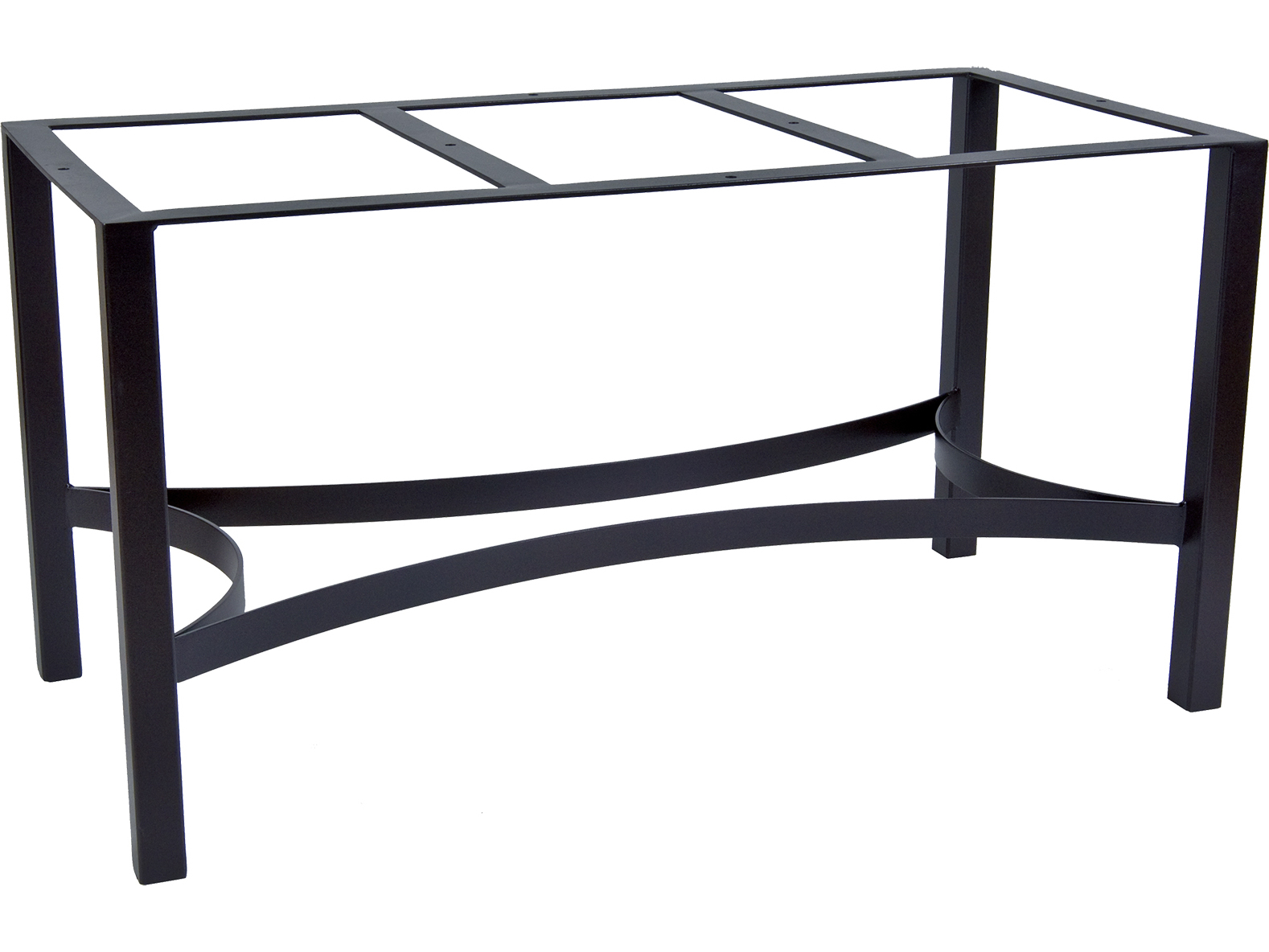 Wrought Iron Rectangular Patio Dining Table OW Lee Palazzo Wrought Iron Dining Table Rectangular Base OW1DT07