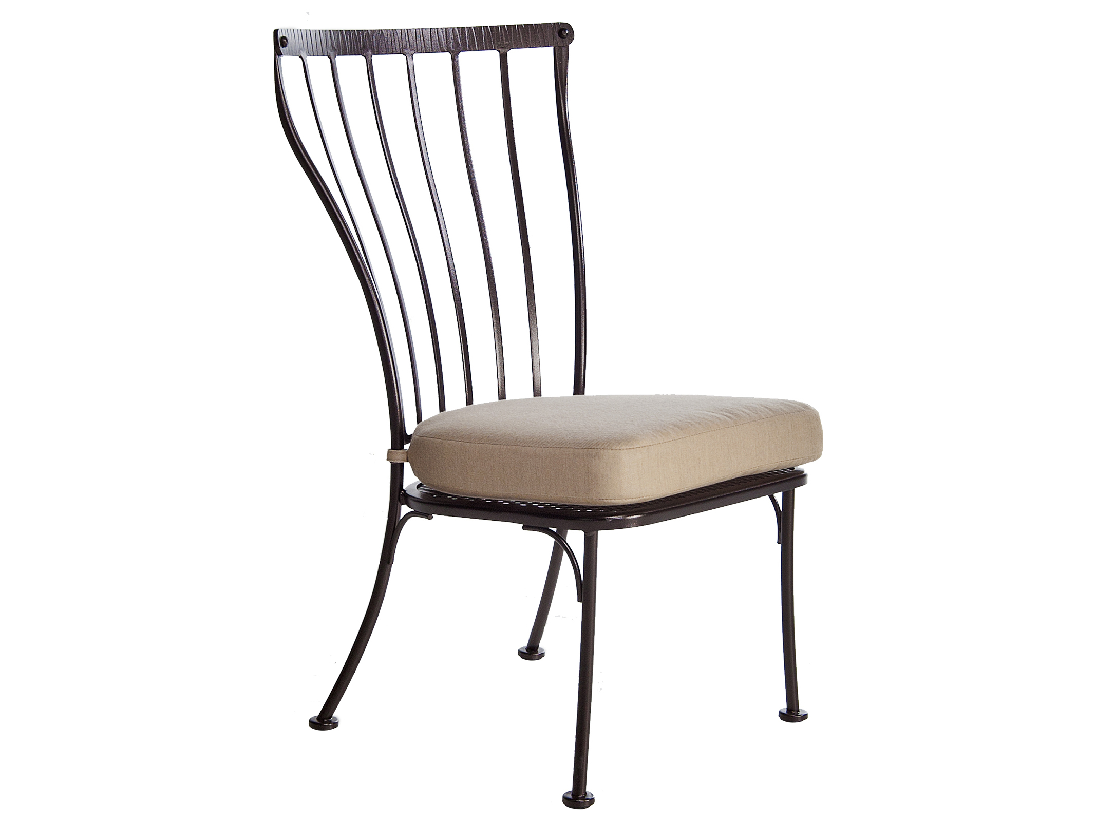 OW Lee Monterra Wrought Iron Dining Side Chair OW404S