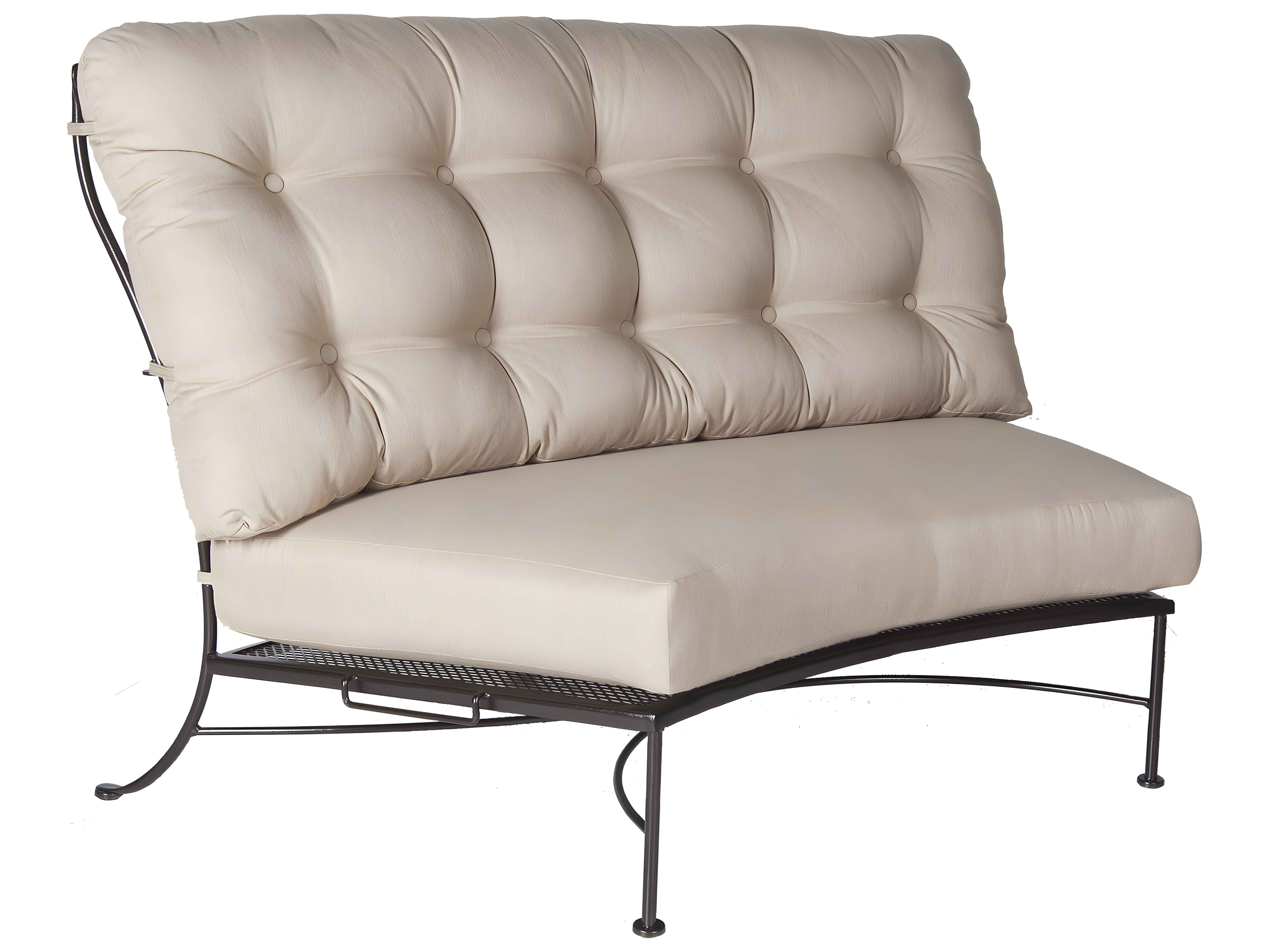 OW Lee Monterra Wrought Iron Sectional Center Chair OW425C