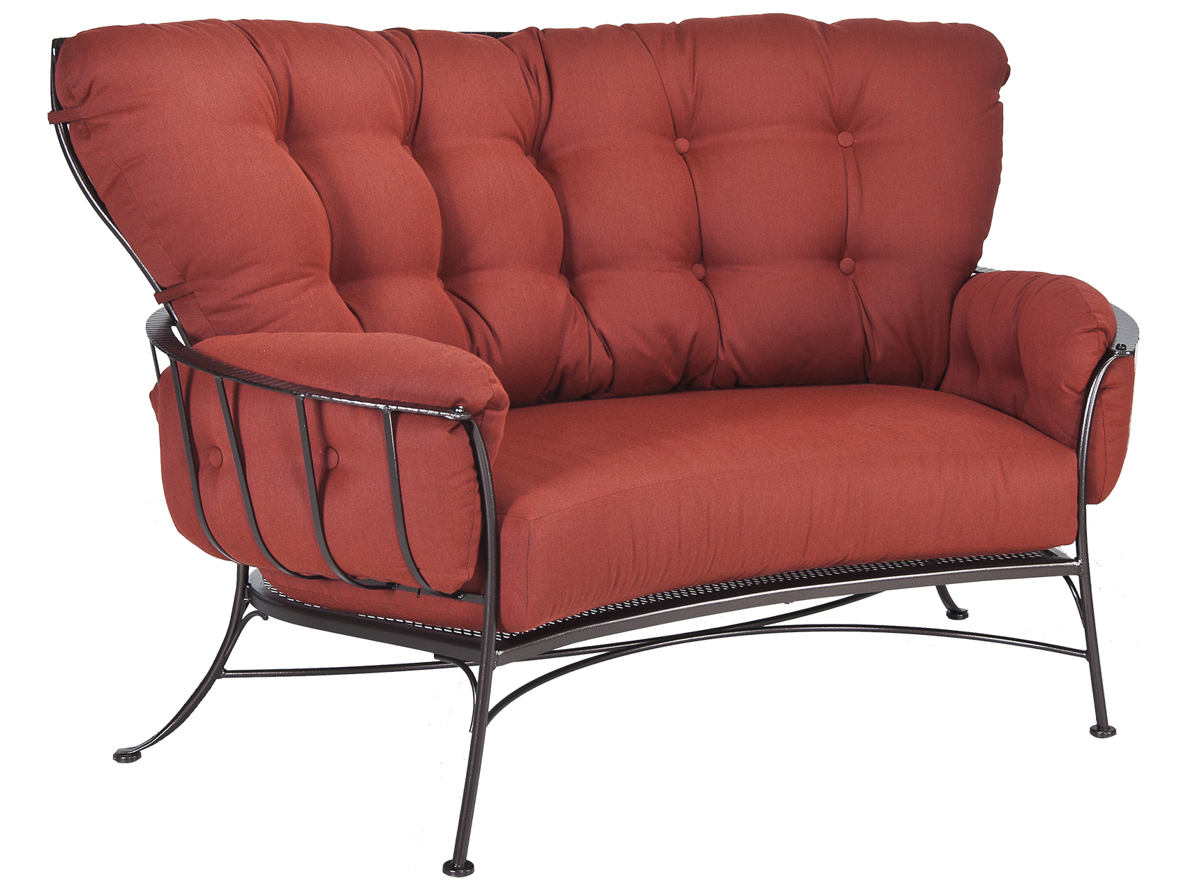 OW Lee Monterra Wrought Iron Two Seat Cuddle Chair OW4262S