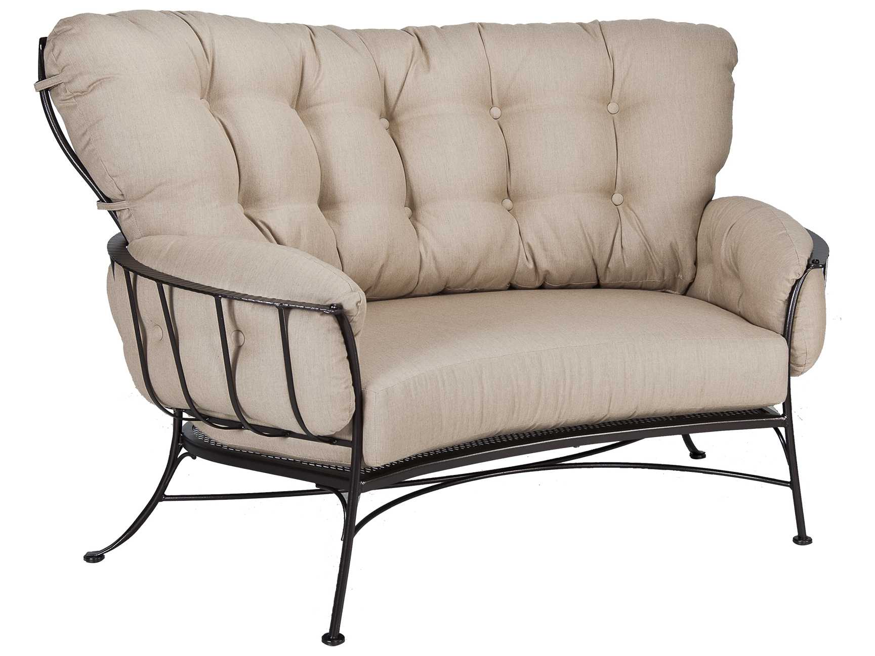 OW Lee Monterra Wrought Iron Two Seat Cuddle Chair OW4262S