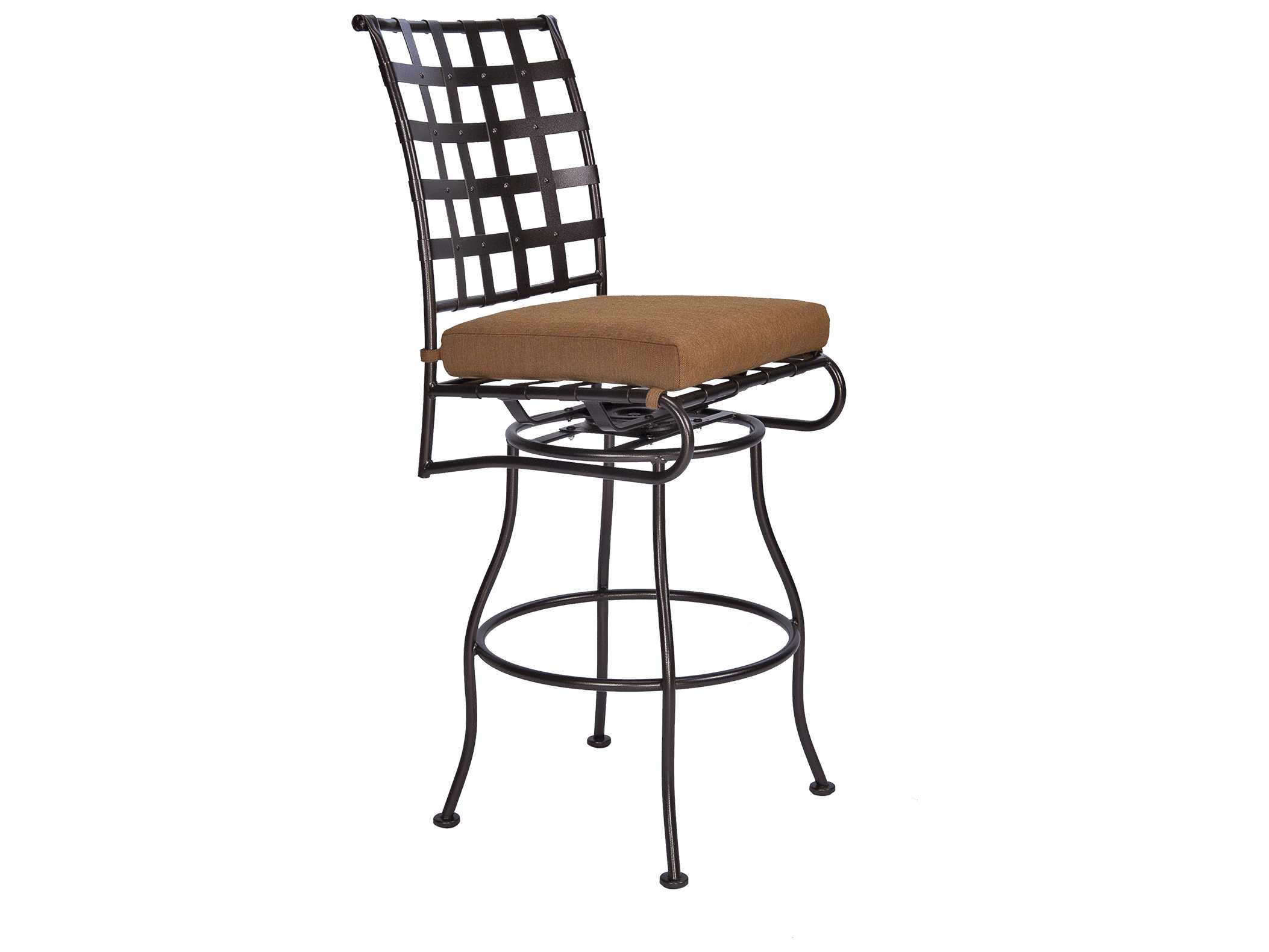 OW Lee Classico Wrought Iron Swivel Bar Stool Side Chair ... (2106 x 1580 Pixel)