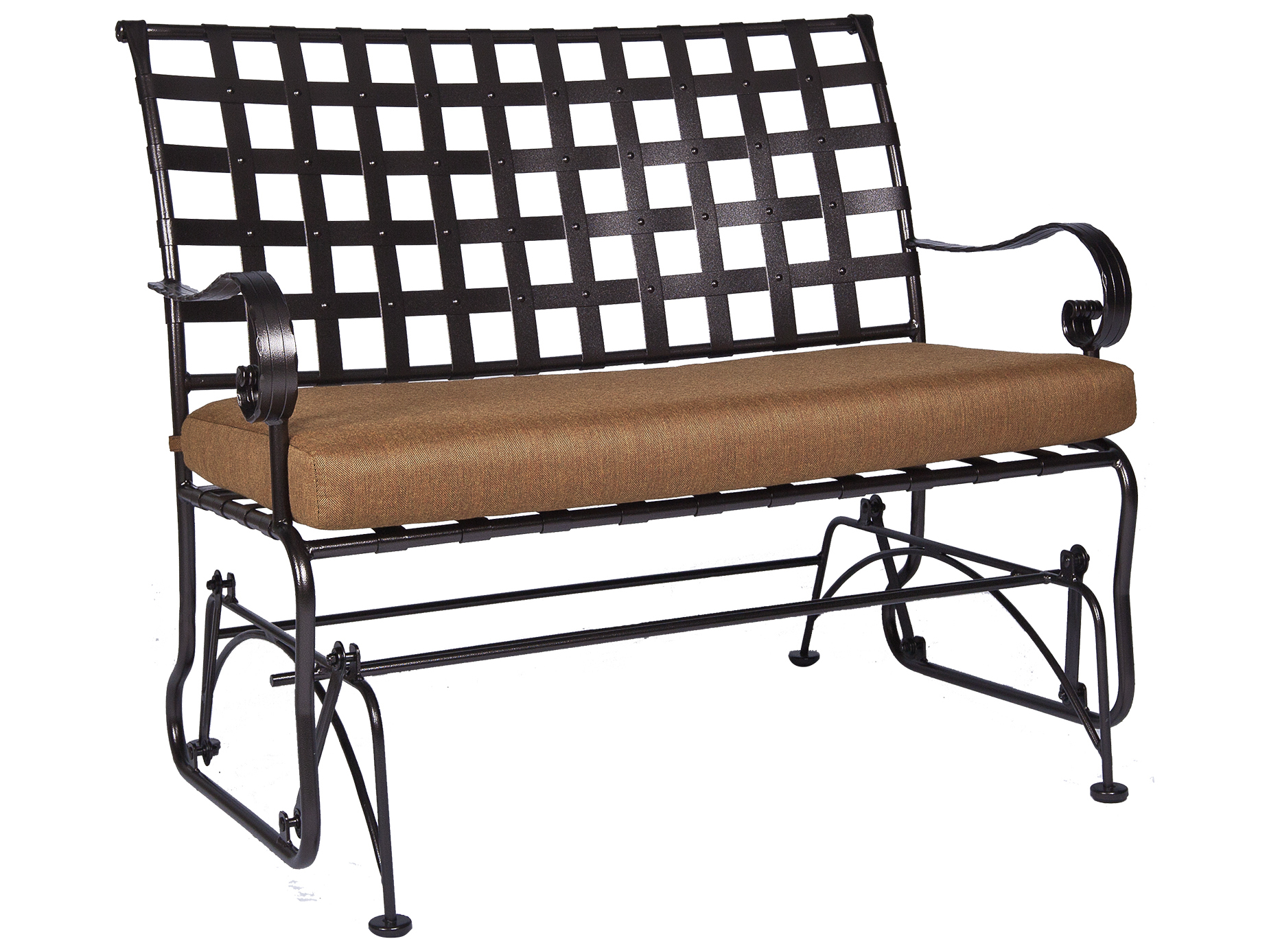 OW Lee ClassicoWide Arms Wrought Iron Sette Glider OW9542GW