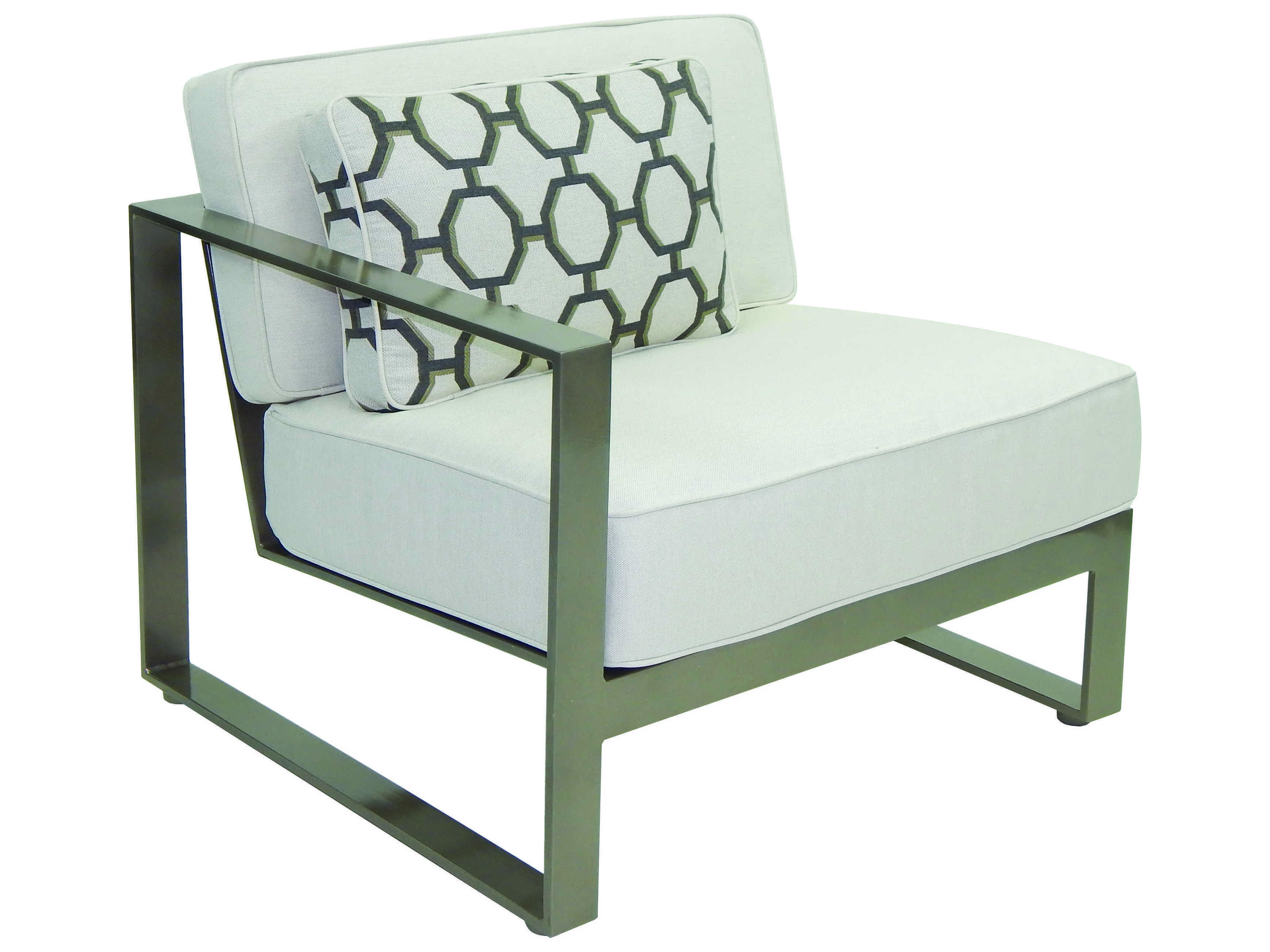 Castelle Park Place Cast Aluminum Sectional Set PFPRKPSECLNGSET1