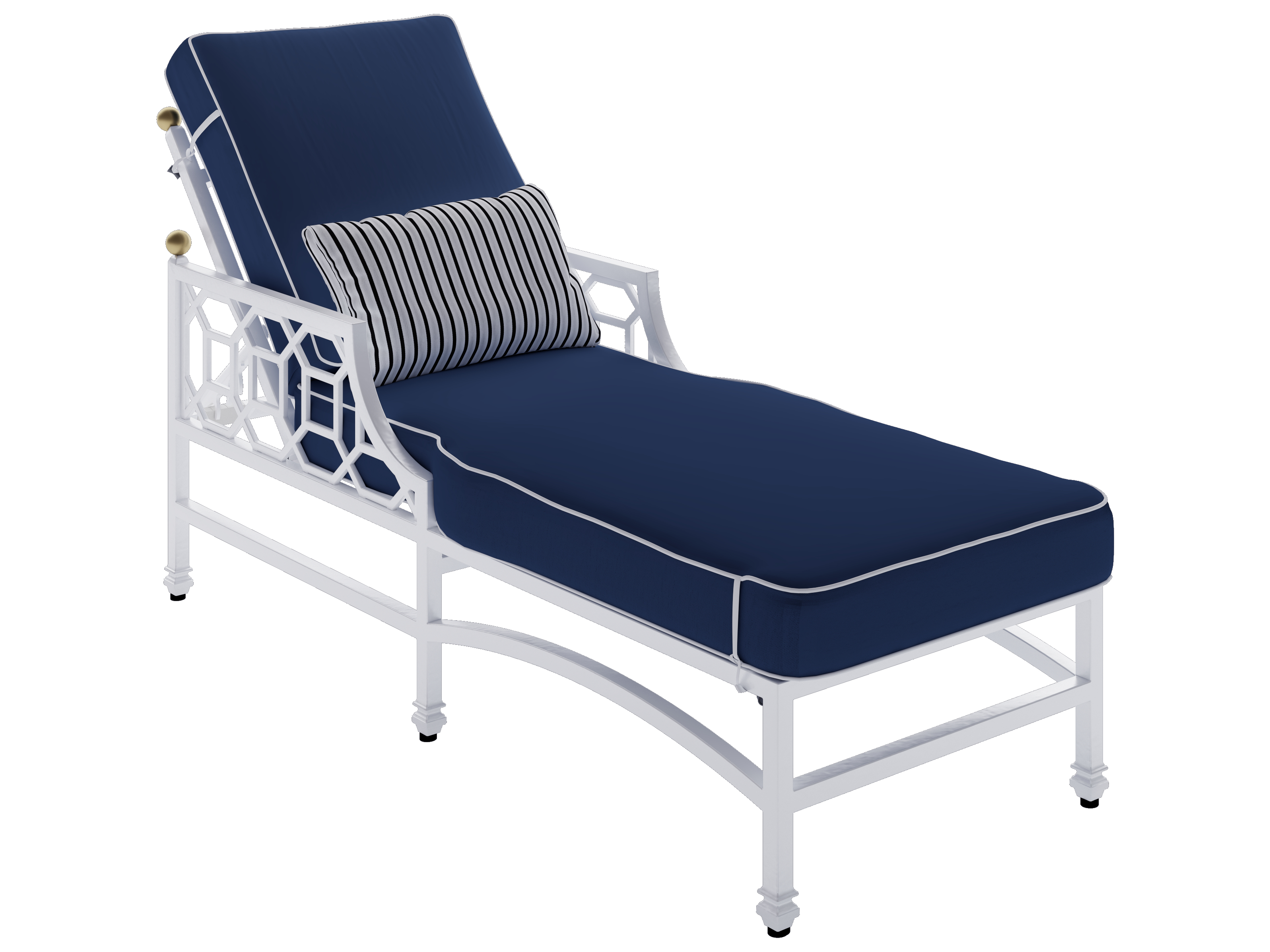 Castelle Barclay Butera Signature Cushion Dining Aluminum Adjustable