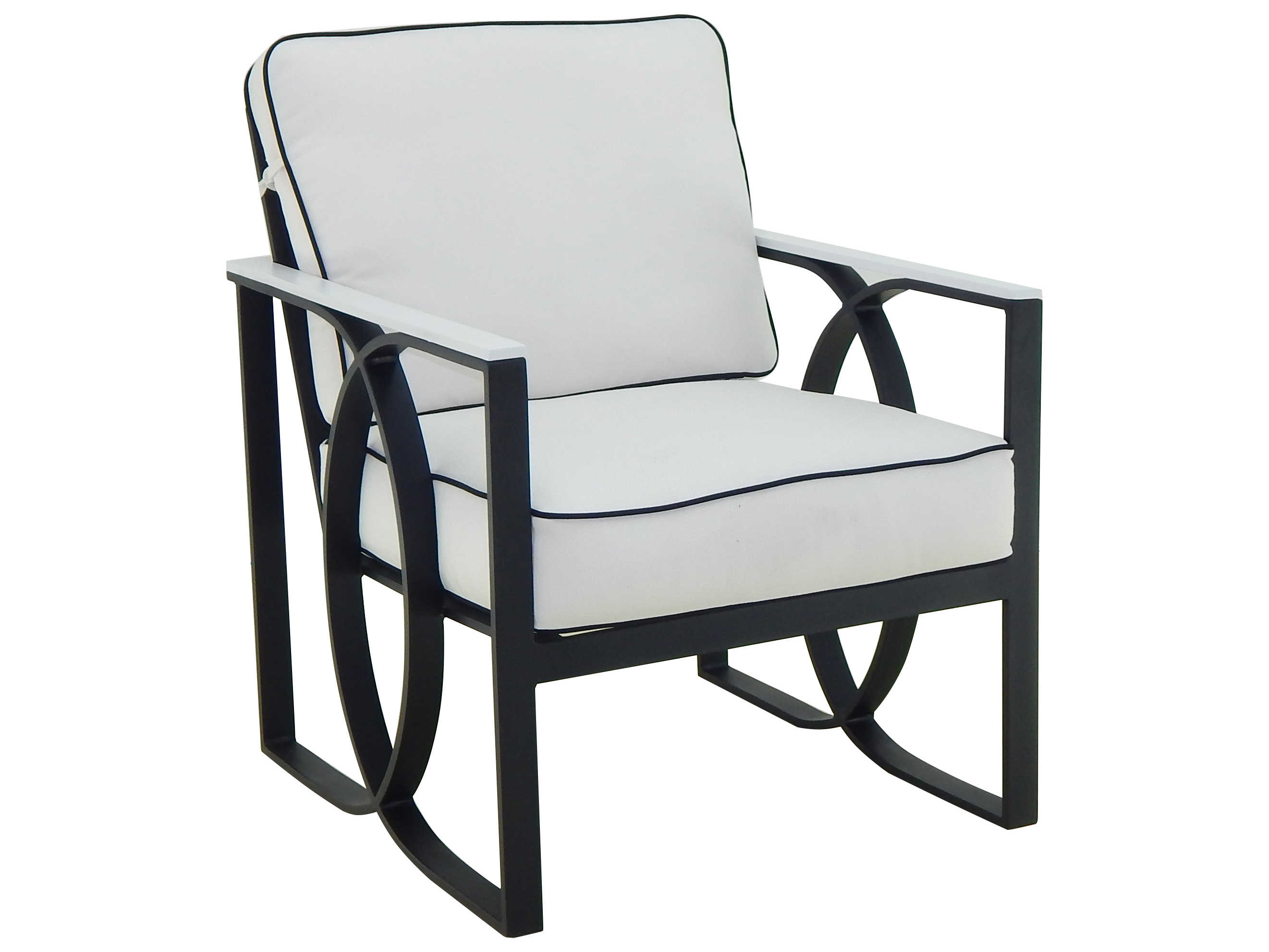 Castelle Hermosa Deep Seating Cast Aluminum Lounge Chair PF6710T