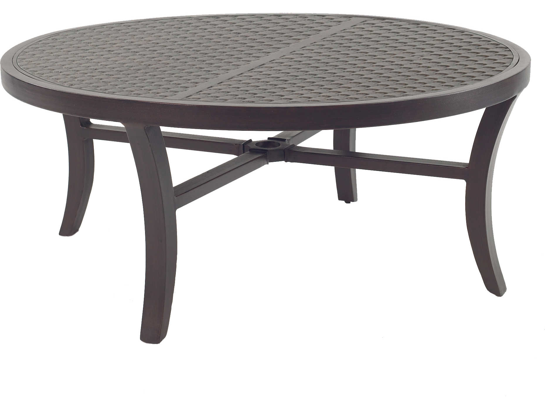 Castelle Classical Cast Aluminum Round Outdoor Coffee Table PFSCC42
