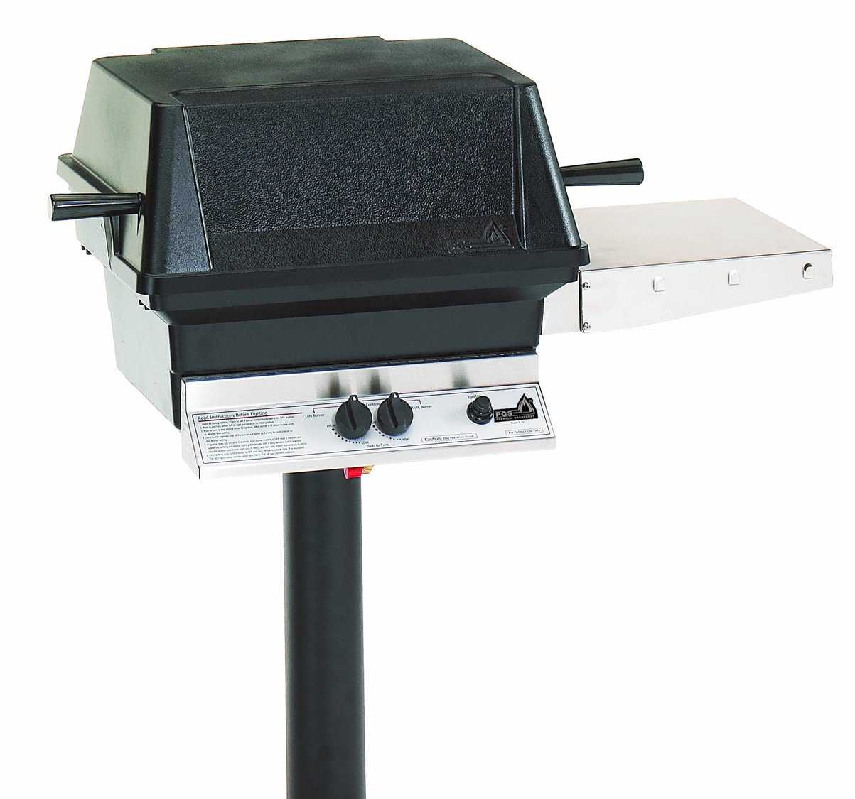 PGS Grills A30 Series Cast Aluminum Black Natural Gas BBQ Grill Head