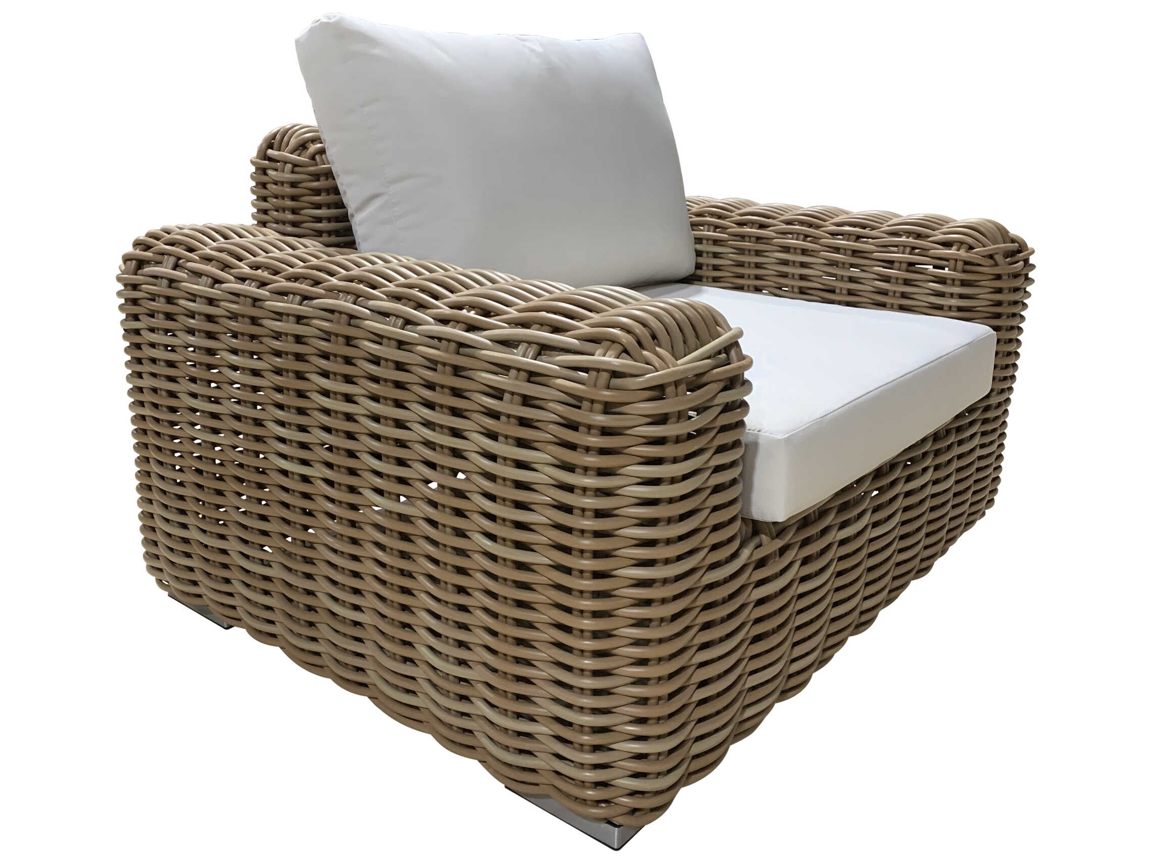 Panama Jack Outdoor Wicker Furniture Panama Jack Outdoor Cancun Wicker Cushion Lounge Chair PJPJO2501HONLC