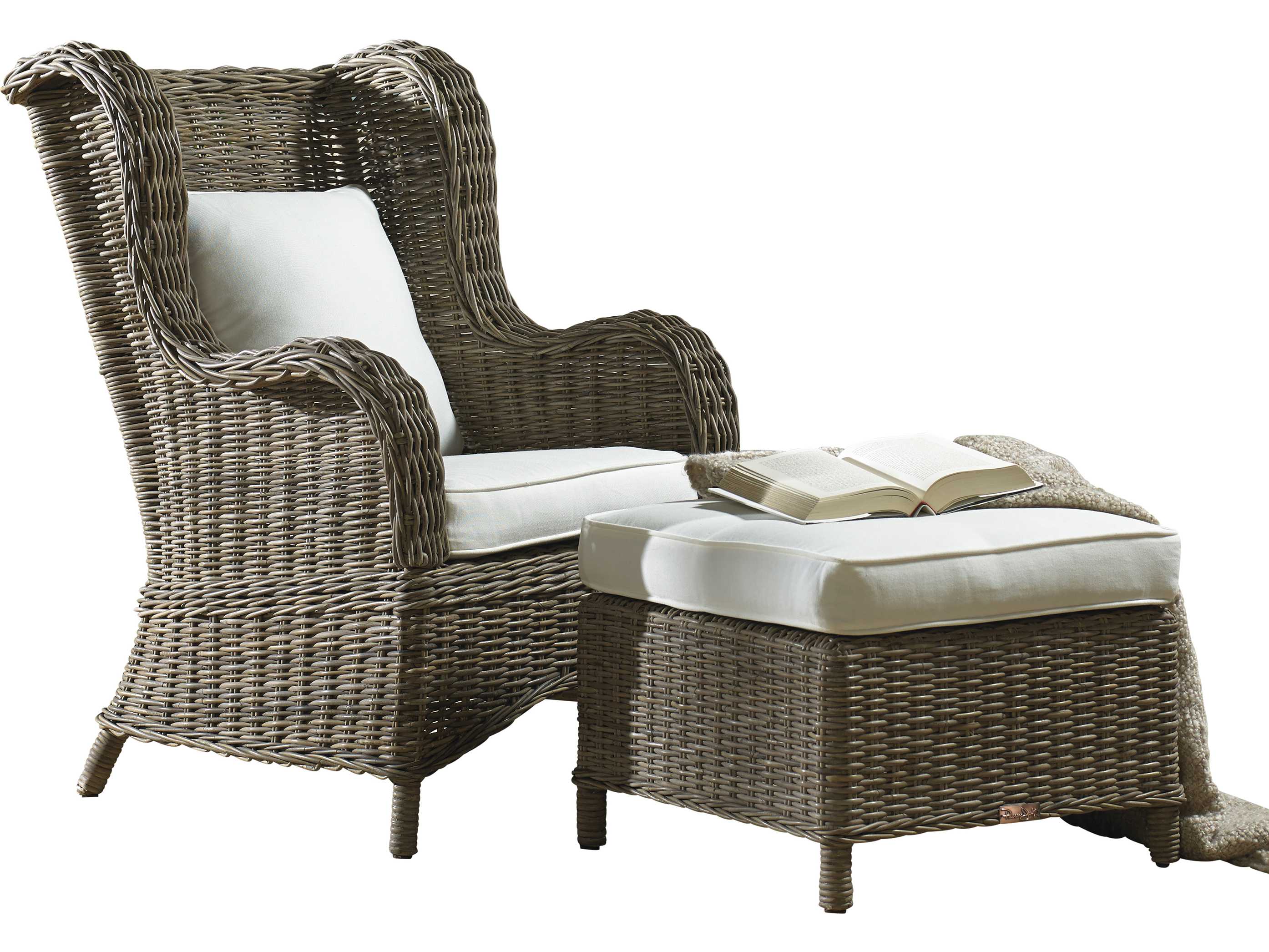 Panama Jack Exuma Wicker Occasional Chair PJS3001KBUOC