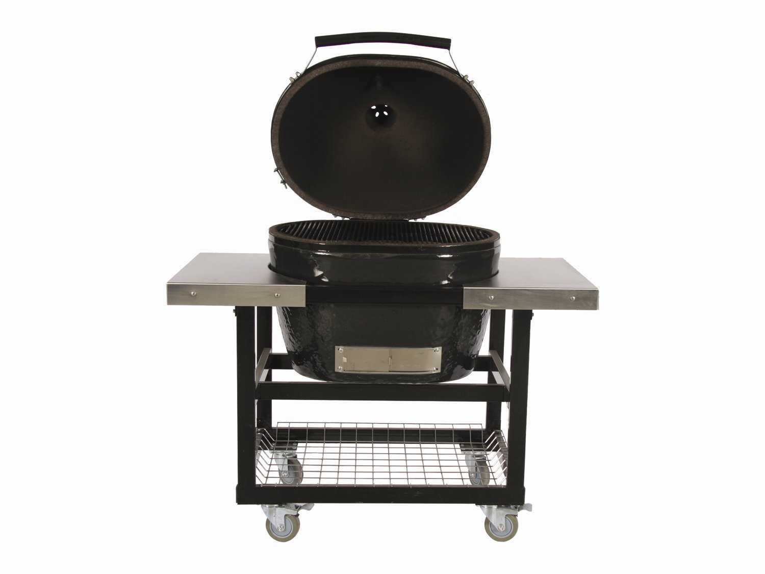 Primo Grills Oval (300) Large Staineless in Cart 300CART1