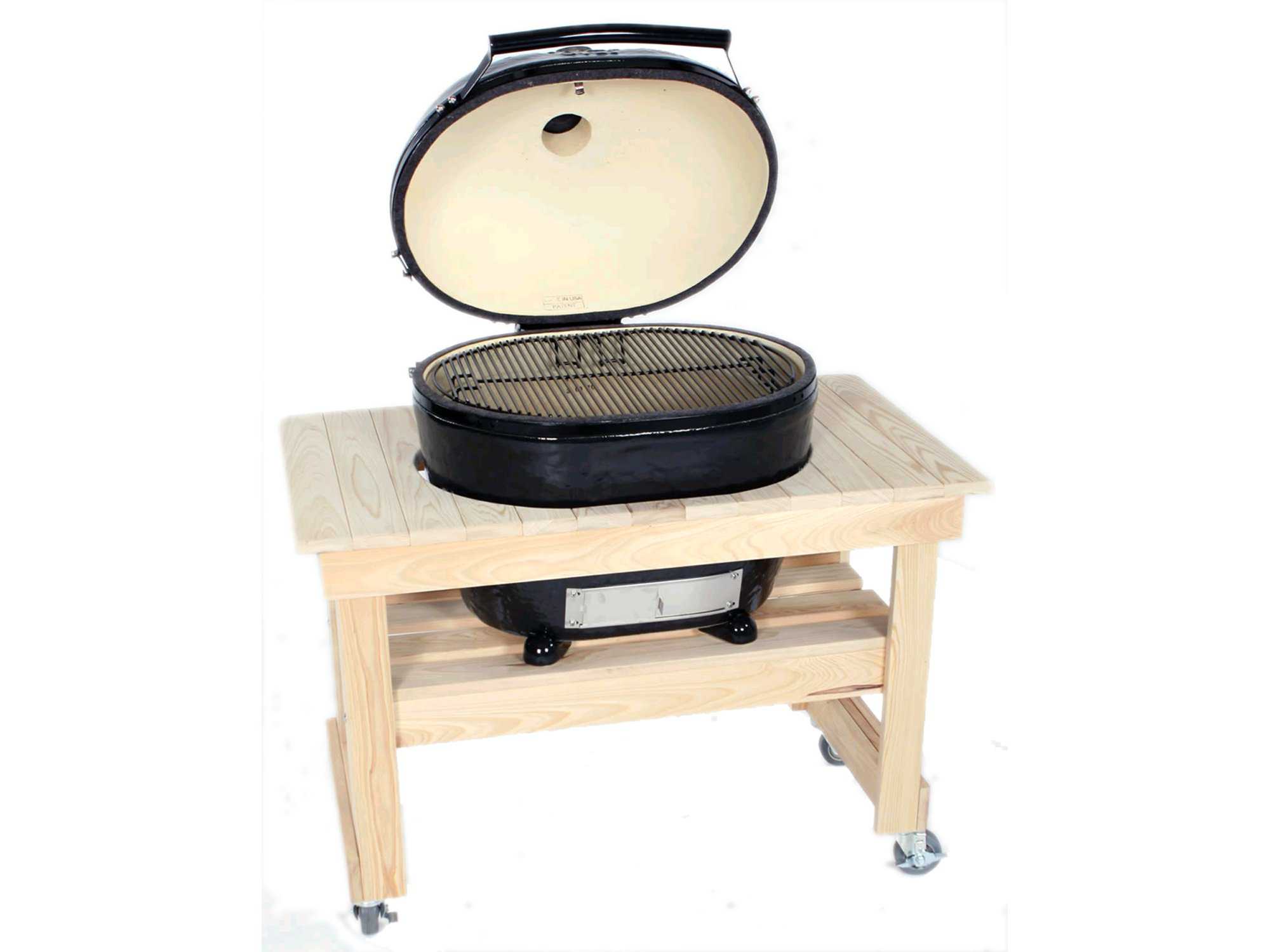 Primo Oval XL Large 400 Ceramic Grill Smoker PM778