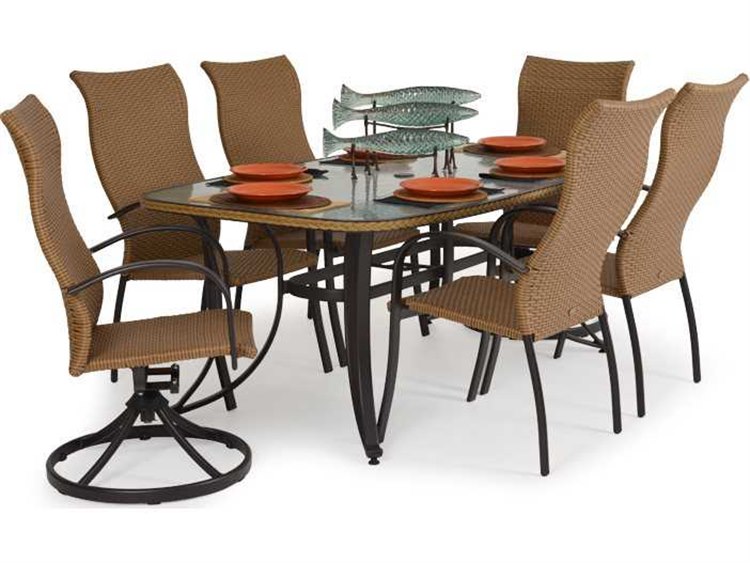 Watermark Living Cape Town Aluminum Dining Set 3200SET5