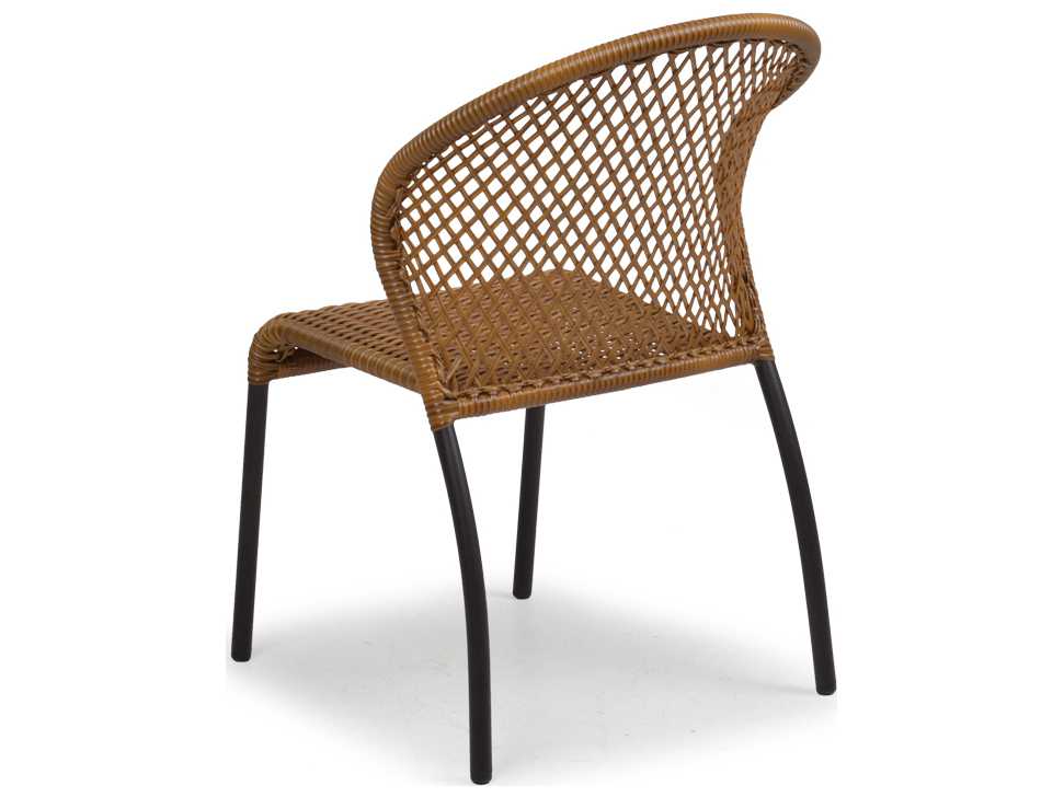 Palm Springs Rattan Aluminum 3200 Series Bistro Dining Chair PS3211