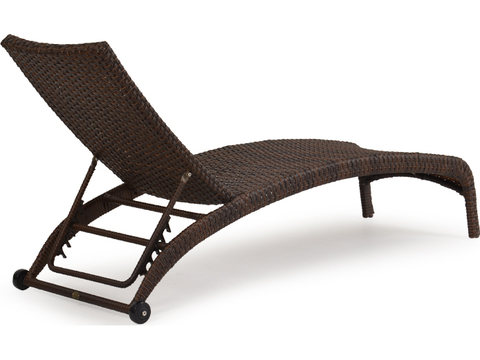 Palm Springs Rattan 6300 Series Armless Chaise Lounge PS6309