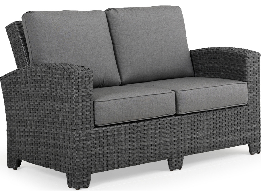 Palm Springs Rattan Seaside Loveseat Replacement Cushions PS6602CH