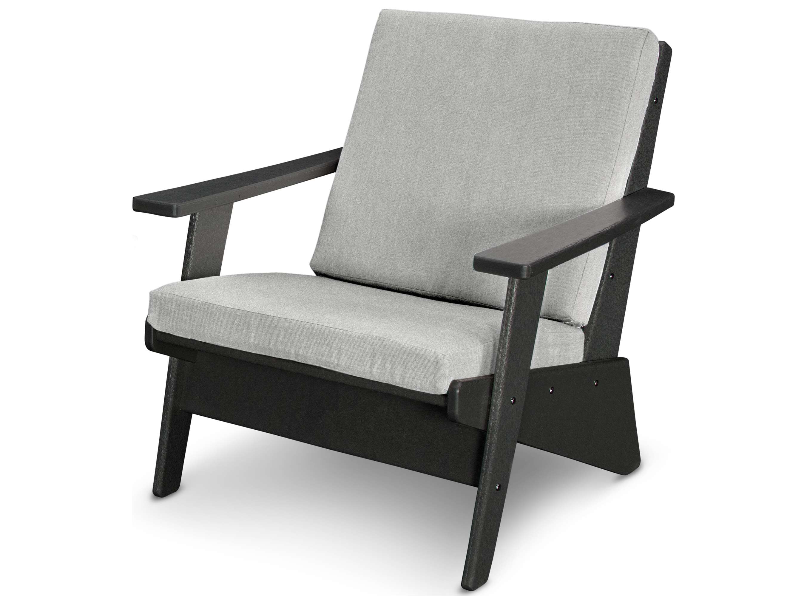 POLYWOOD® Riviera Modern Outdoor Patio Lounge Chair PW1401