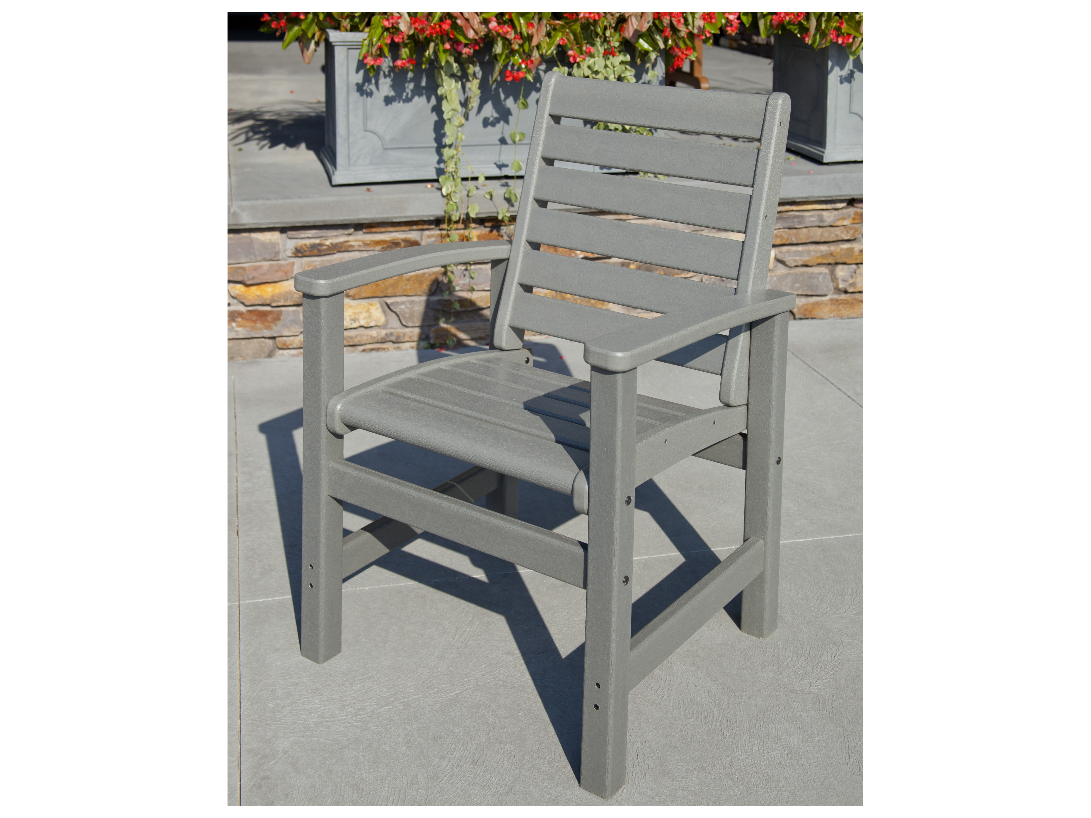 POLYWOOD® Signature Recycled Plastic Dining Chair PW1910