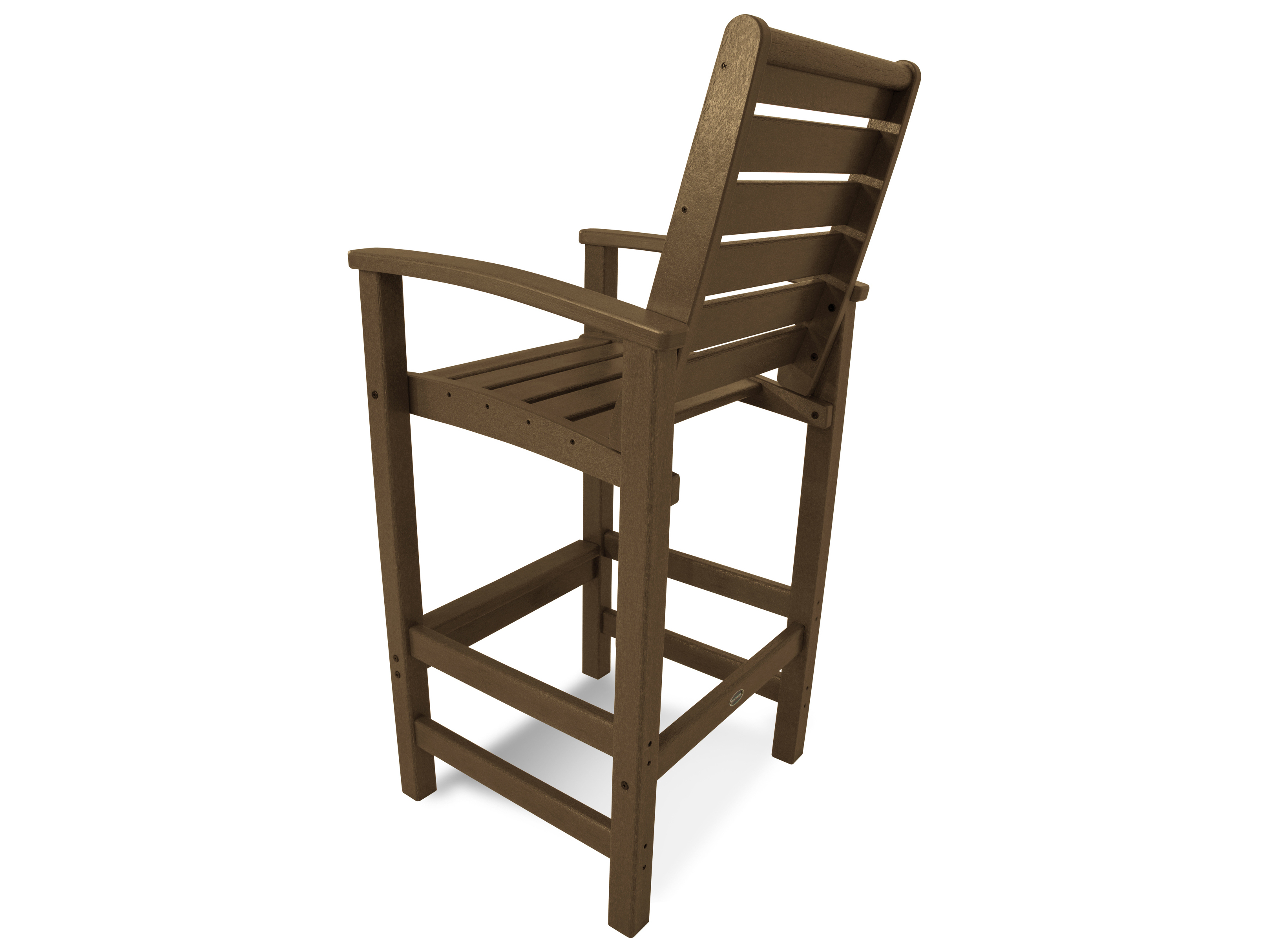 POLYWOOD® Signature Recycled Plastic Bar Chair PW1912