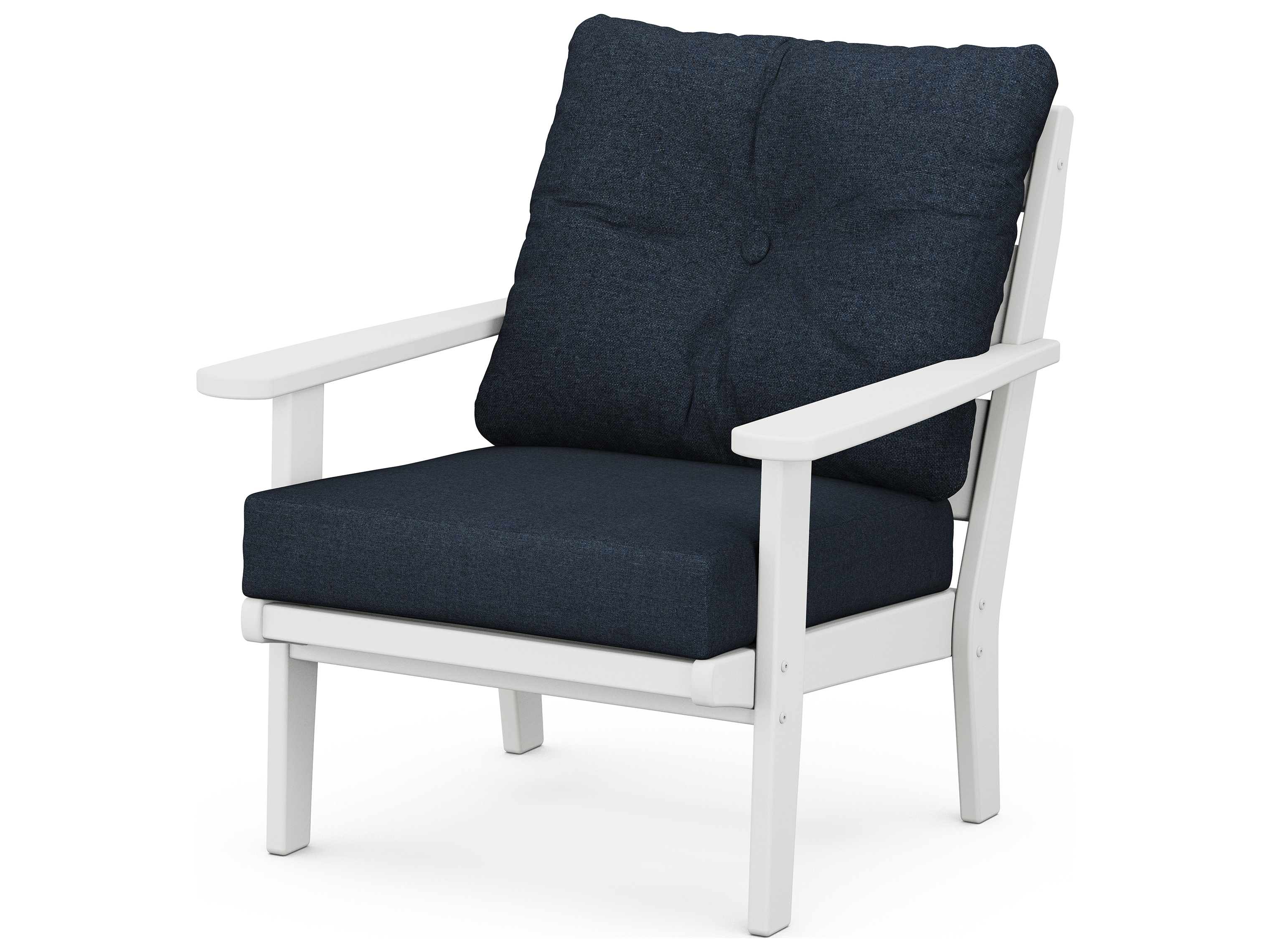 POLYWOOD® Lakeside Recycled Plastic Deep Seating Outdoor Lounge Chair