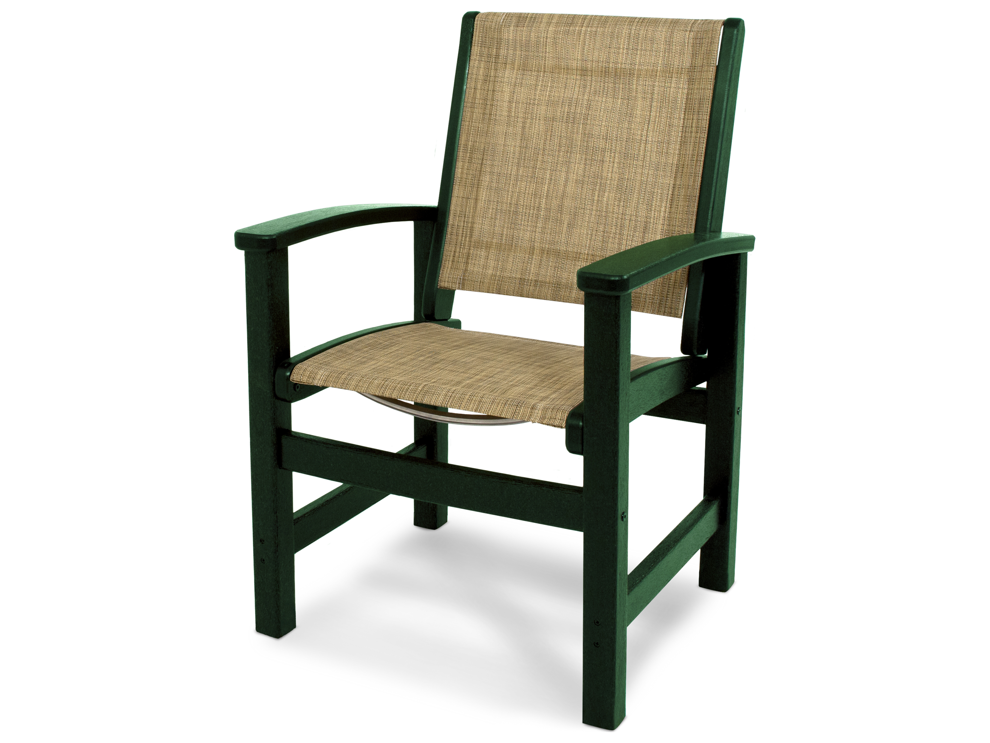POLYWOOD® Coastal Recycled Plastic Dining Chair PW9010
