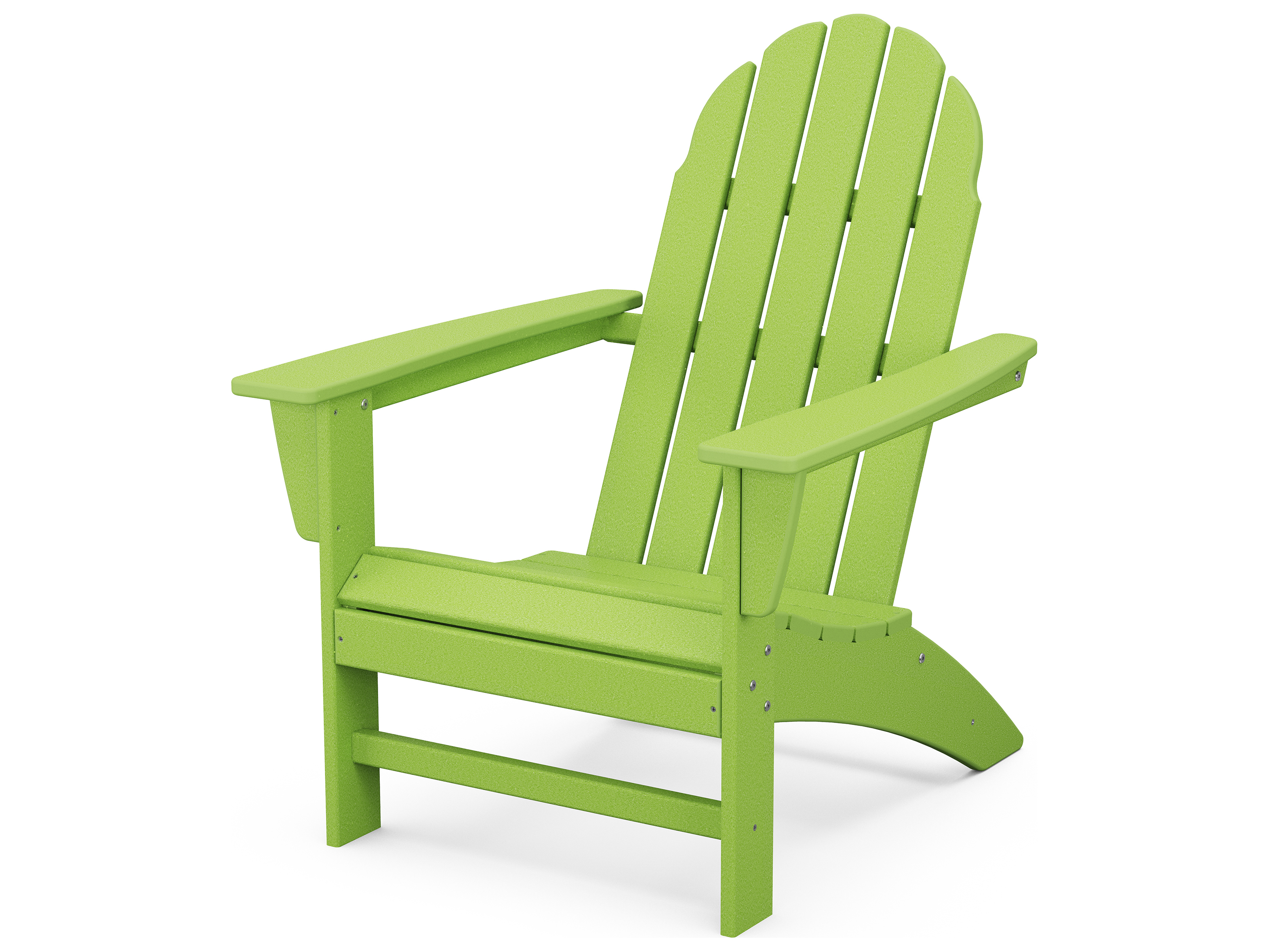 POLYWOOD® Vineyard Recycled Plastic Outdoor Patio Adirondack Chair