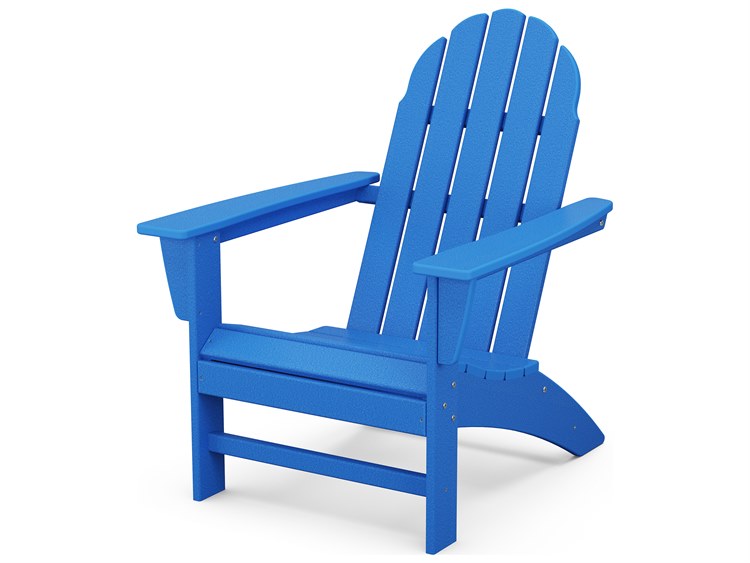 POLYWOOD® Vineyard Recycled Plastic Outdoor Patio Adirondack Chair