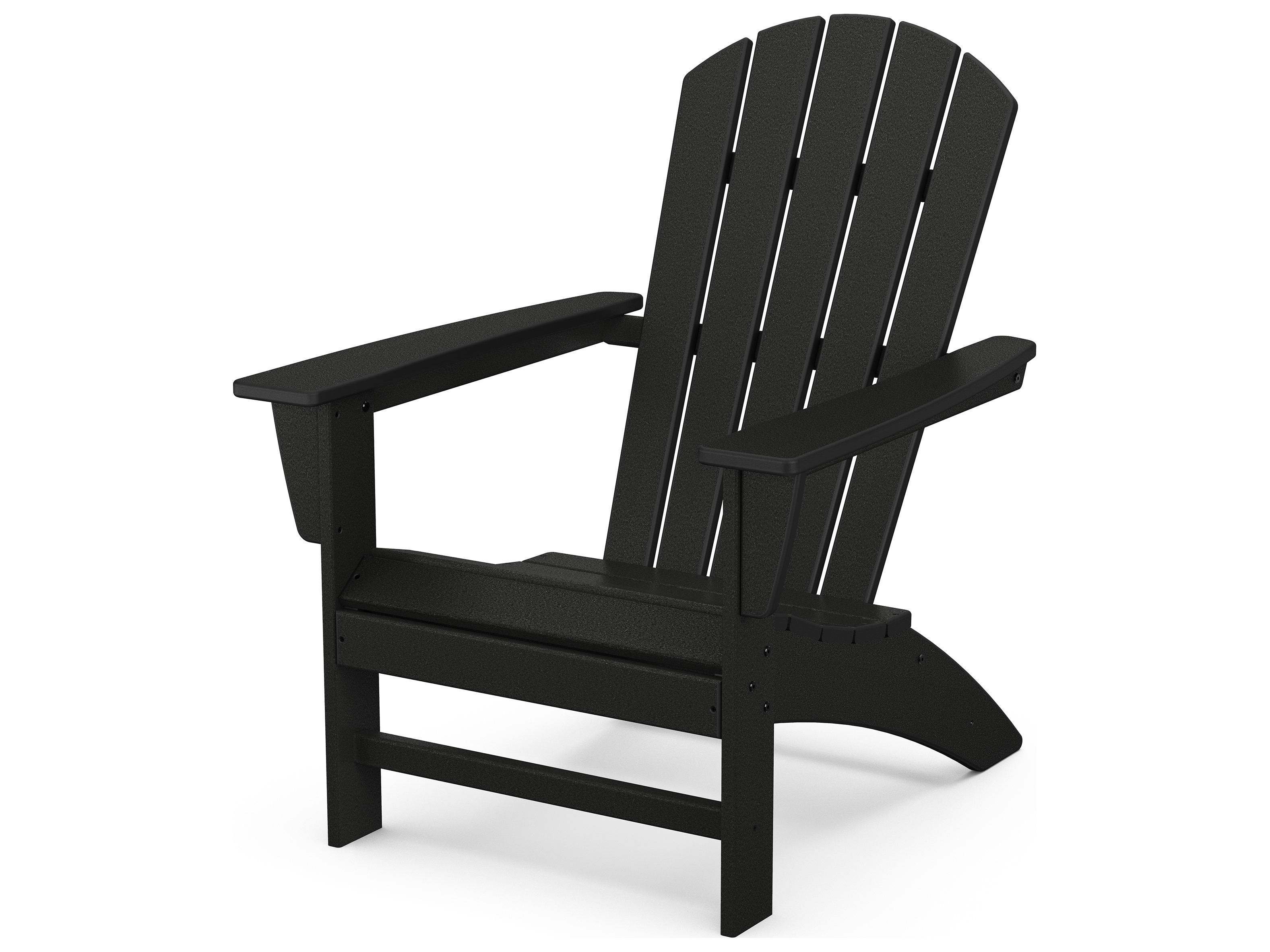 POLYWOOD® Nautical Recycled Plastic Adirondack Chair PWAD410