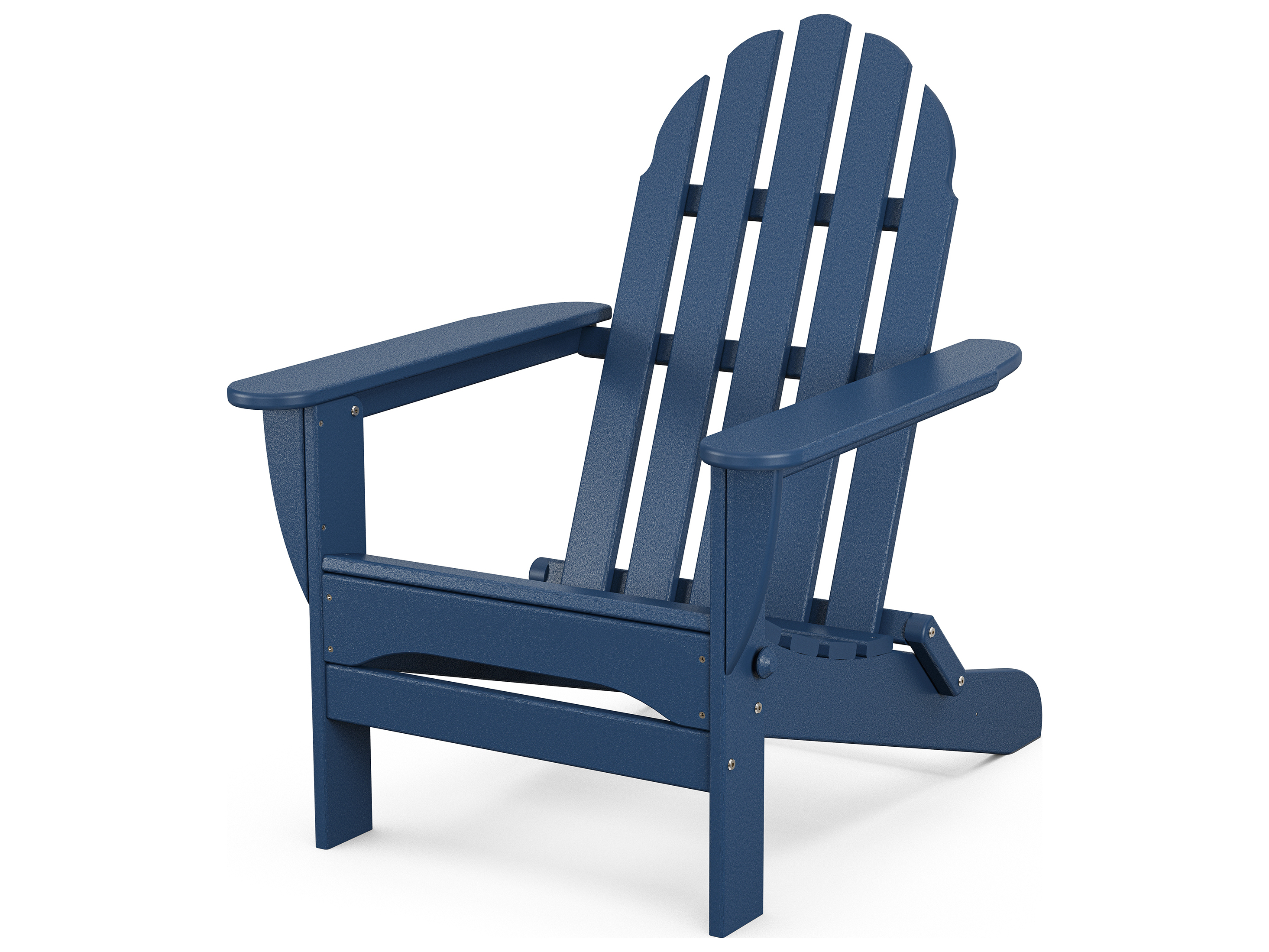 POLYWOOD® Classic Adirondack Recycled Plastic Folding Chair PWAD5030